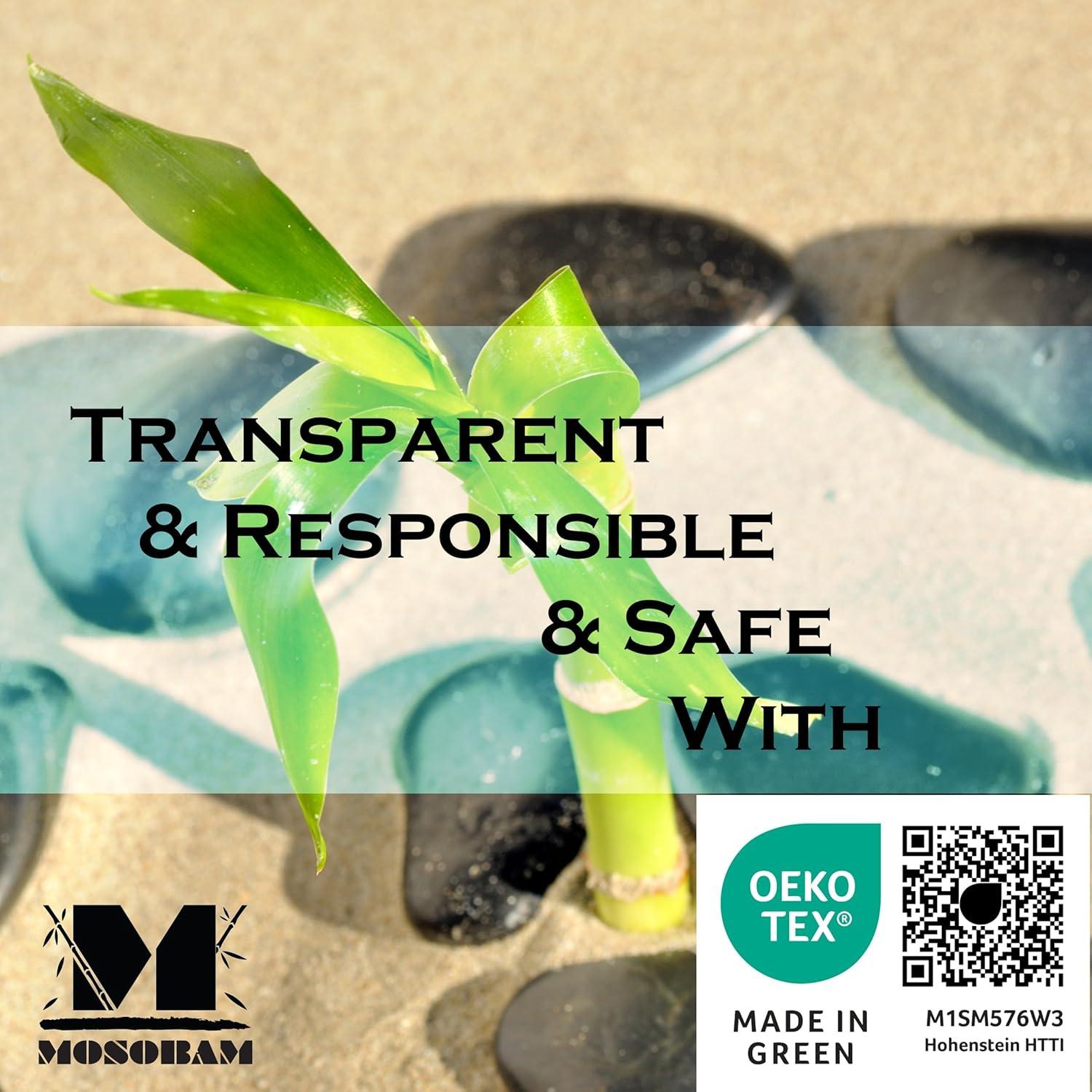 Juego de 2 Toallas de Mano Mosobam 40x76 cm Azul Marino 700 GSM