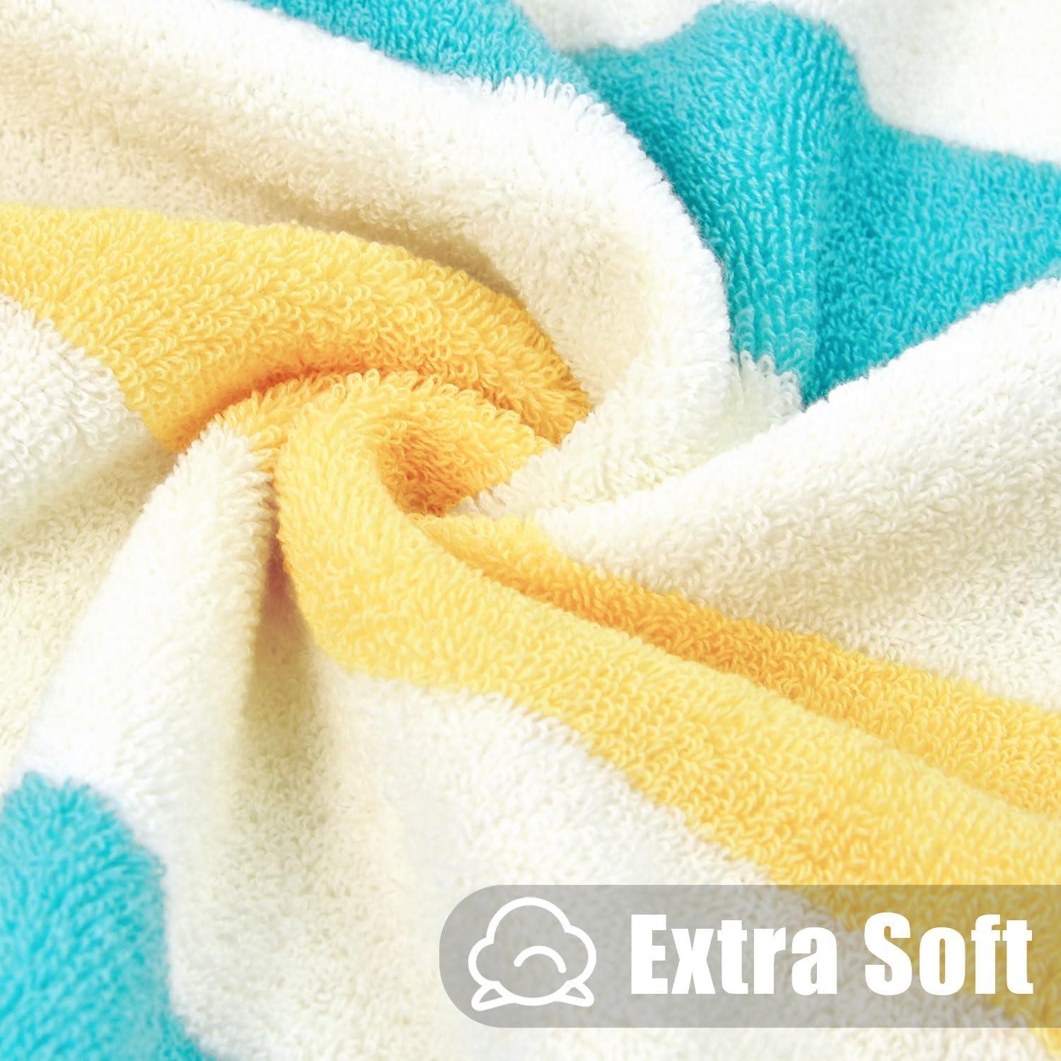 Juego de Toallas de Baño Jacquotha 100% Algodón 2 Piezas 139.7x69.9cm