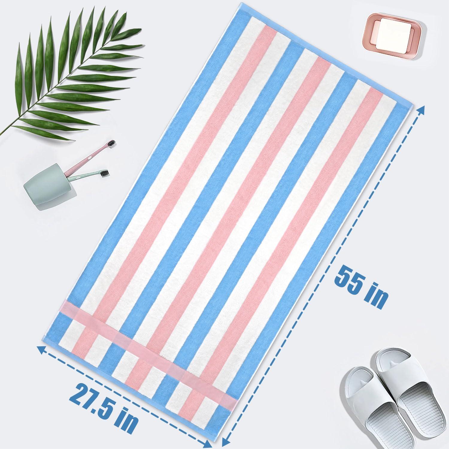 Juego de Toallas de Baño Jacquotha 100% Algodón 2 Piezas 139.7x69.9cm