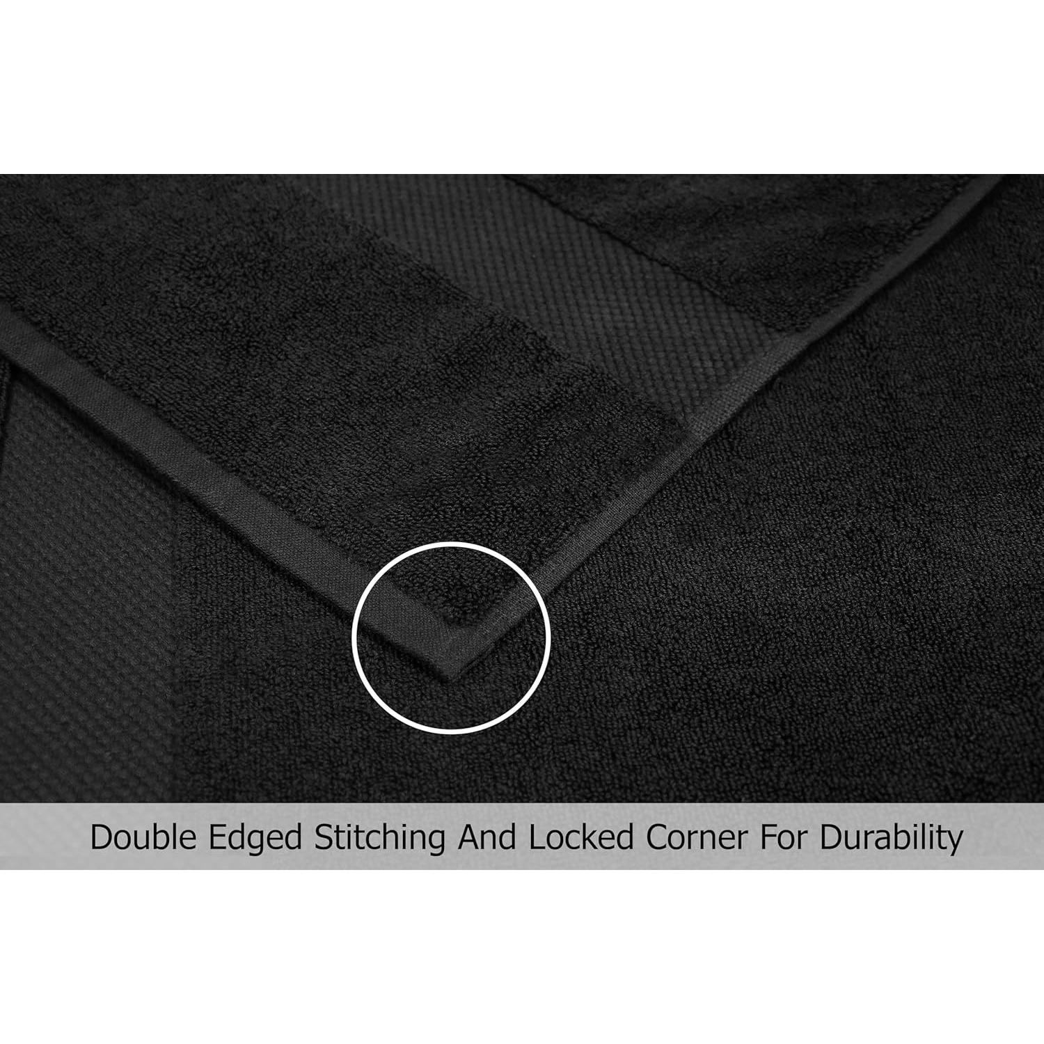 Toalla con Capucha COTTON CRAFT 101.6x203.2cm 700GSM Algodón Negro