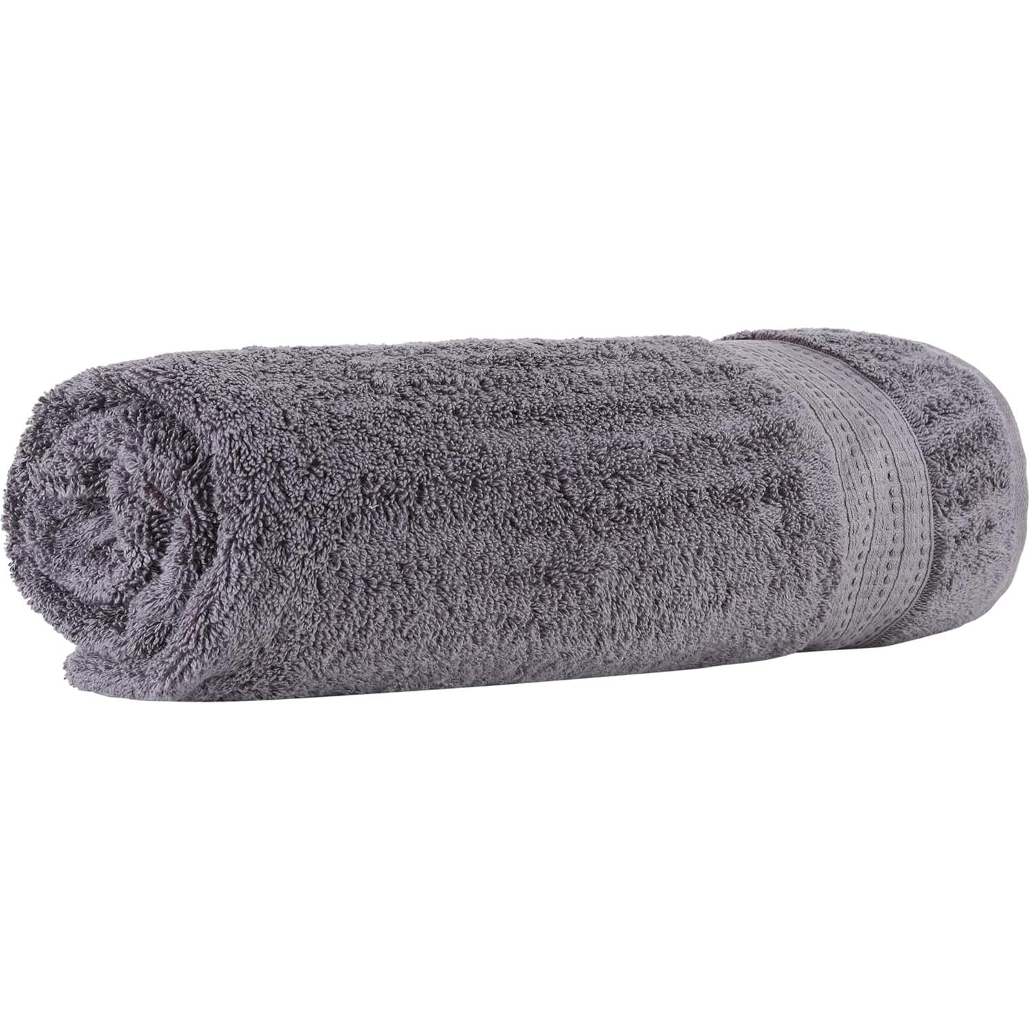 Pack de 4 Toallas de Baño Premium Organix 100% Algodón 700 GSM