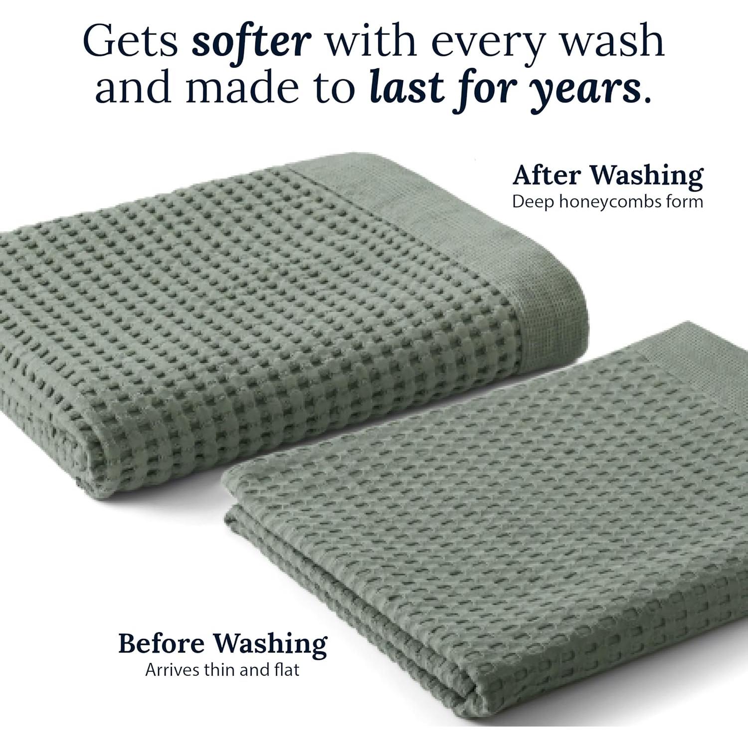 Toallas de Mano Gilden Tree Waffle 100% Algodón Secado Rápido