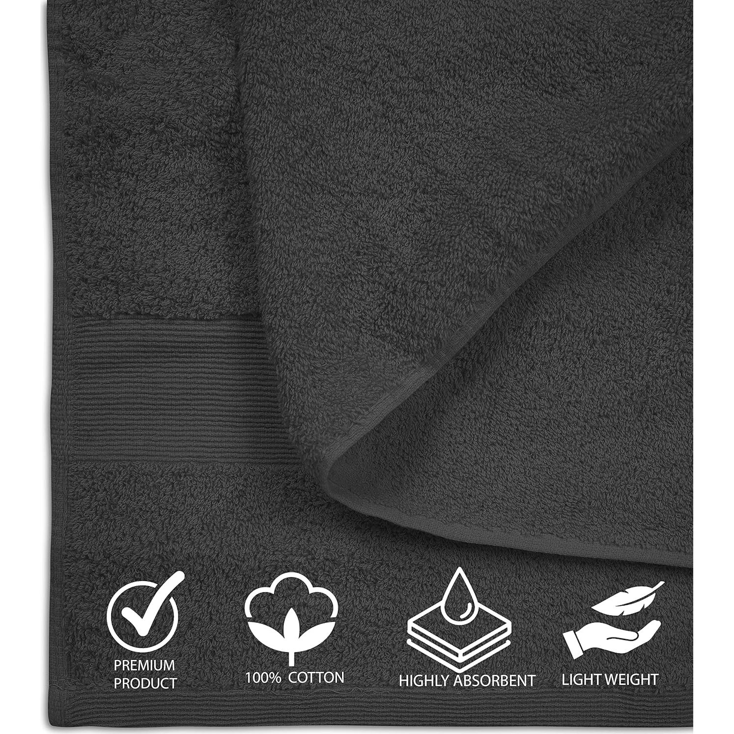 Toallas de Baño de Lujo Softolle 100% Algodón 89x178 cm - 2 Pzas