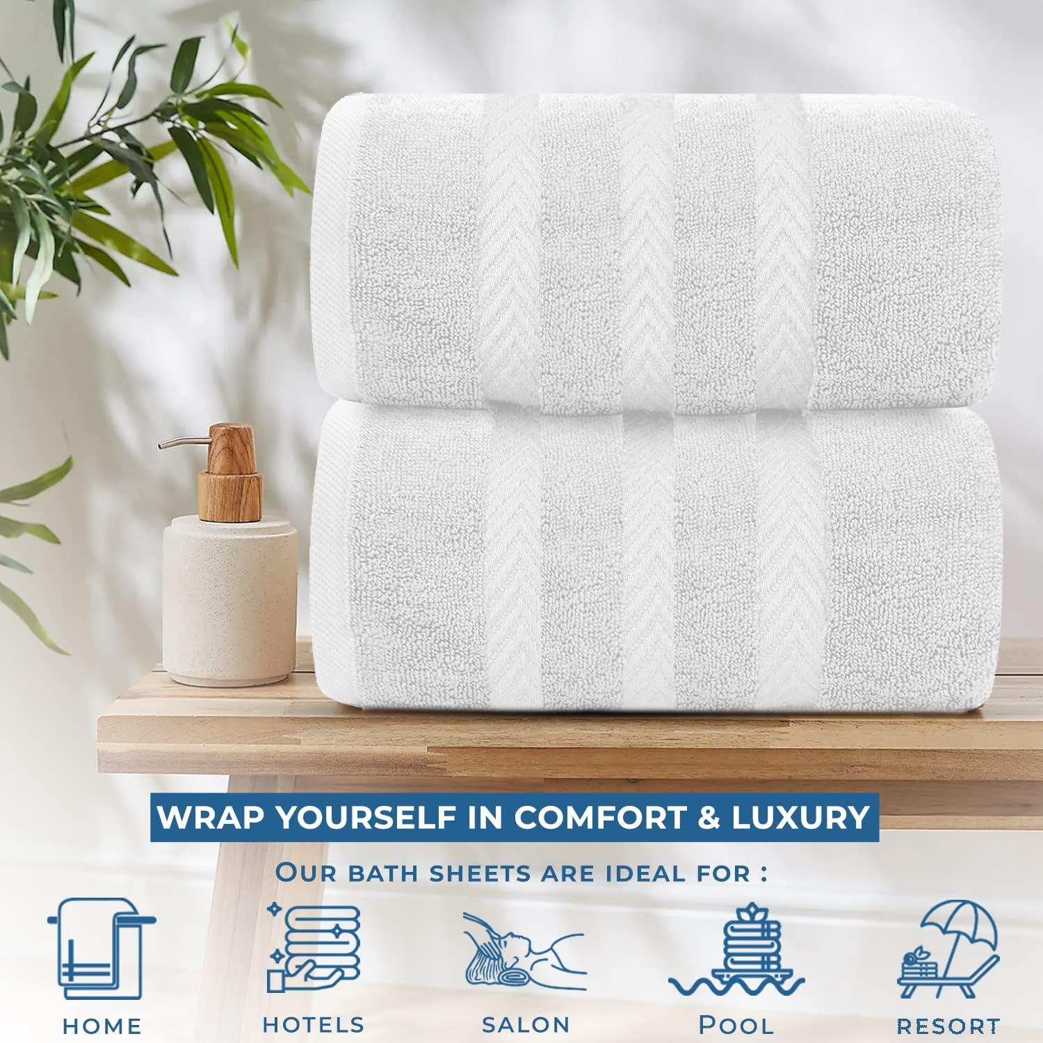 Toallas de Baño Dan River 89x178 cm Algodón Premium - 2 Unidades