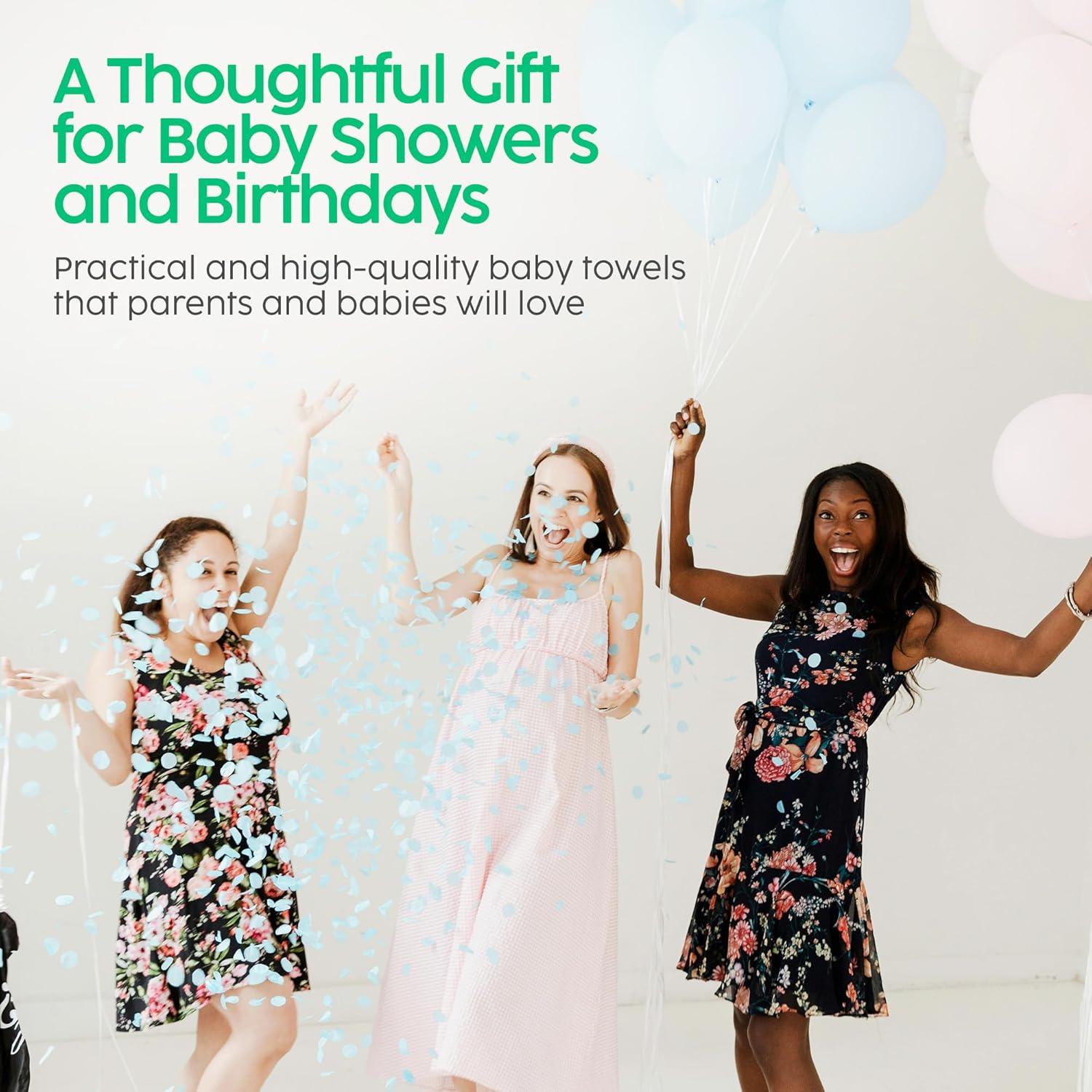 Juego de Toallas con Capucha San Francisco Baby - Blanco de Lujo