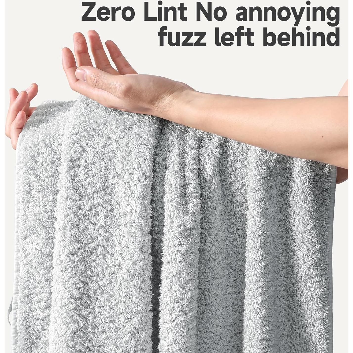 Juego de Toallas de Baño REDKISS 900GSM Algodón Premium 4 Piezas