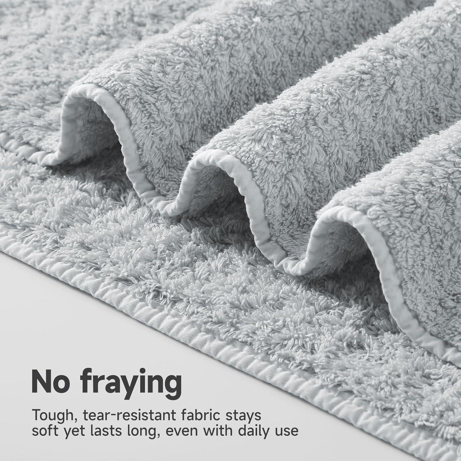 Juego de Toallas de Baño REDKISS 900GSM Algodón Premium 4 Piezas