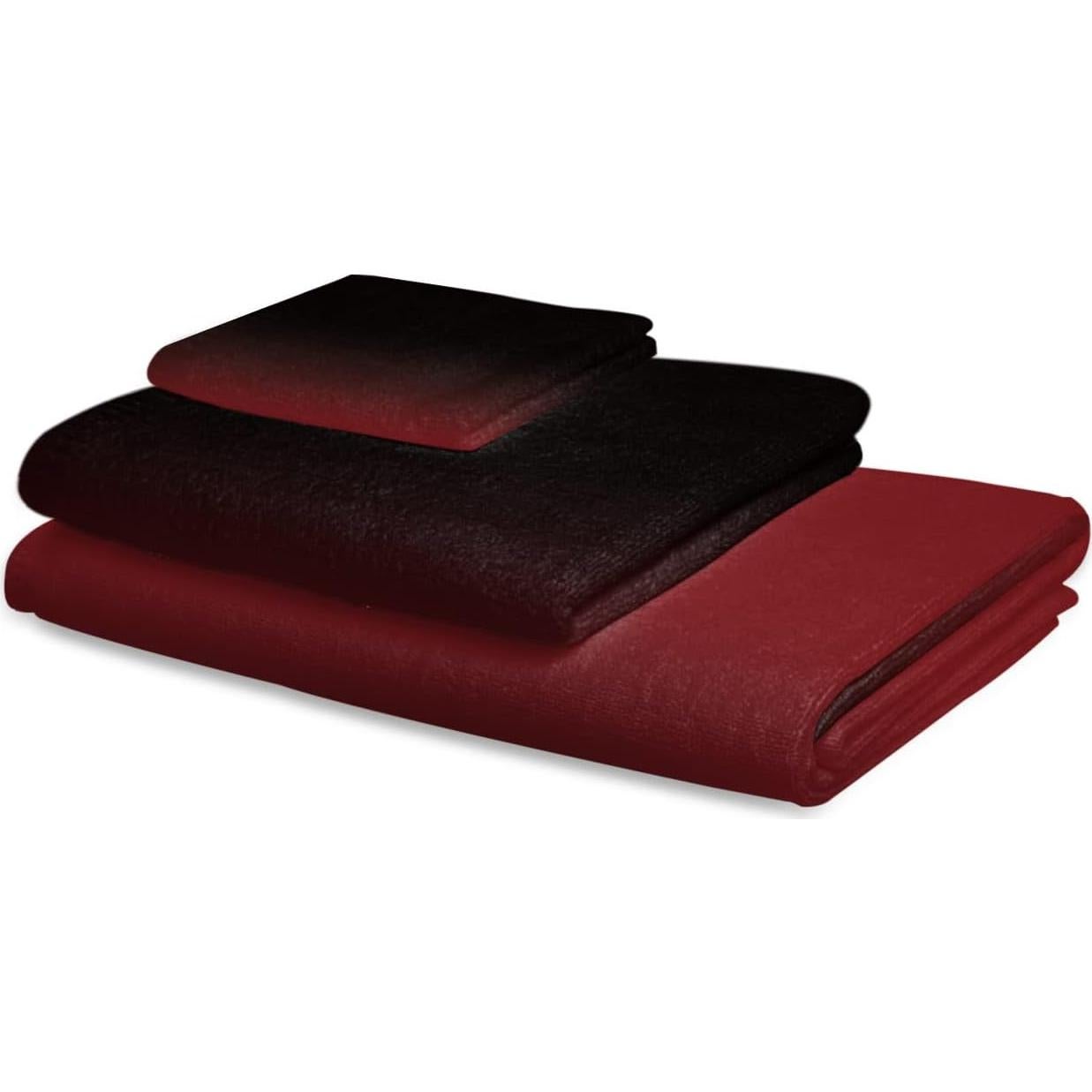 Juego de Toallas de Baño DecorLovee 3 Piezas Microfibra