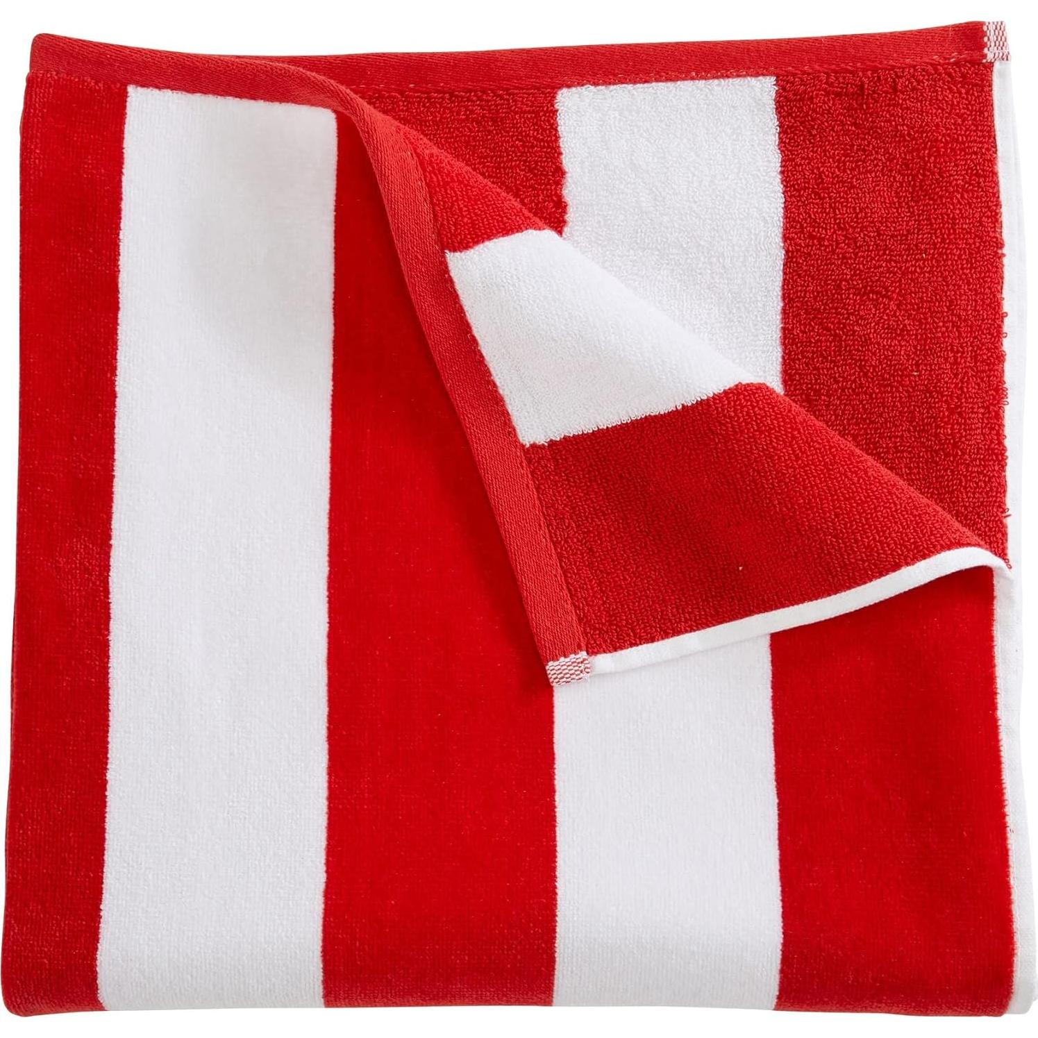 Juego de Toallas de Playa Market & Place Rayas de Cabana 4-Pack