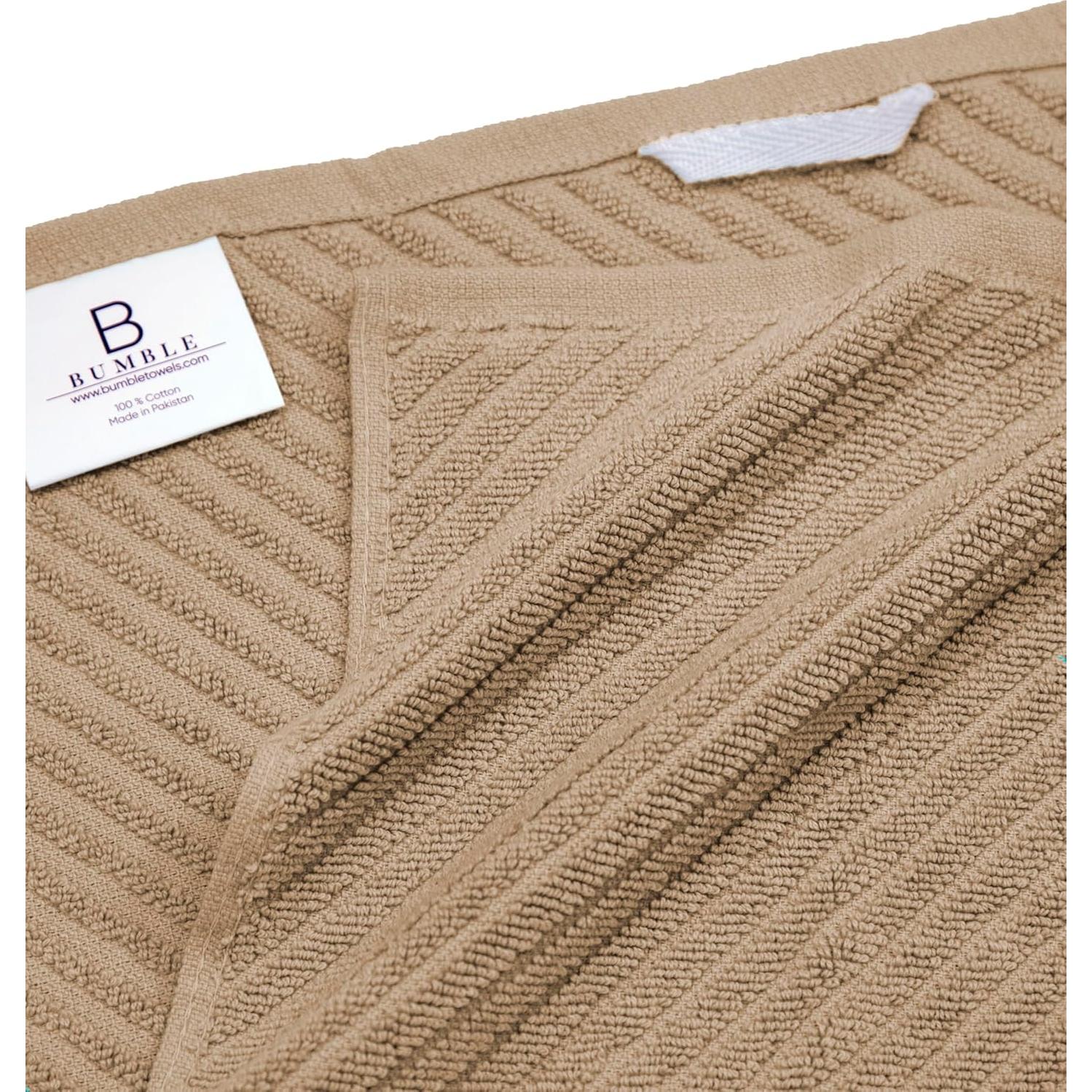 Juego de Toallas de Cocina Bumble Beige 6 Piezas 445 GSM