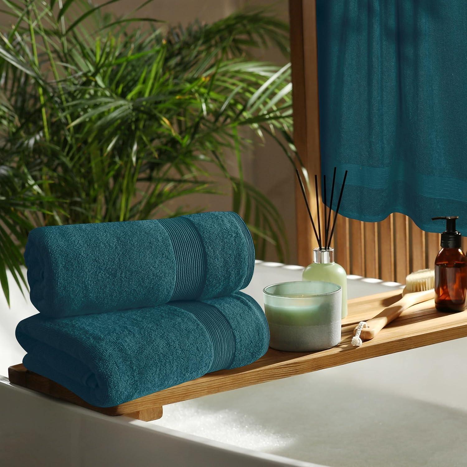 Conjunto de Toallas de Baño Belizzi Home 4 Pack 68.6x137.2 cm 100% Algodón