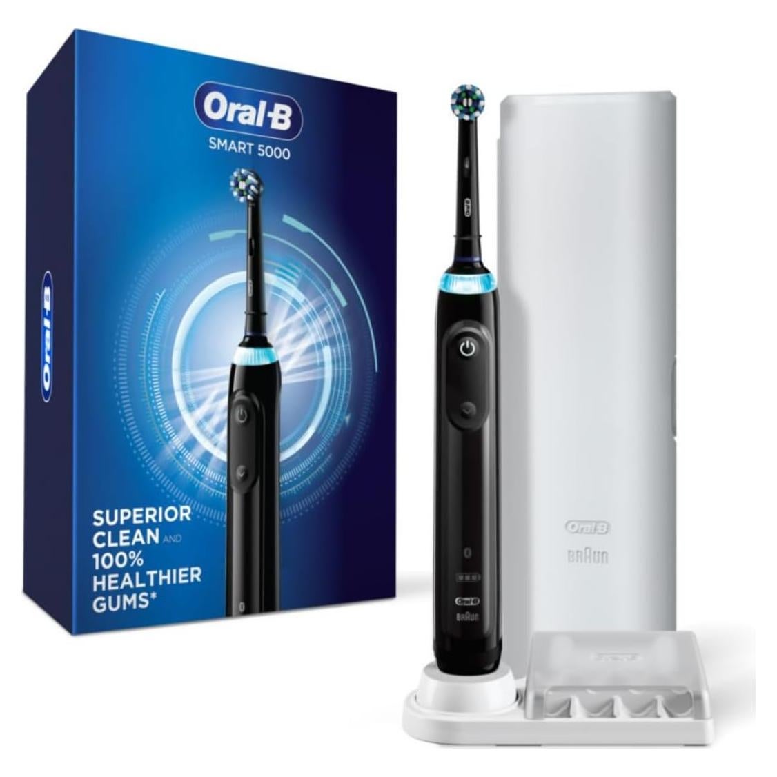 Cepillo de Dientes Eléctrico Oral-B Pro 5000 Bluetooth Negro