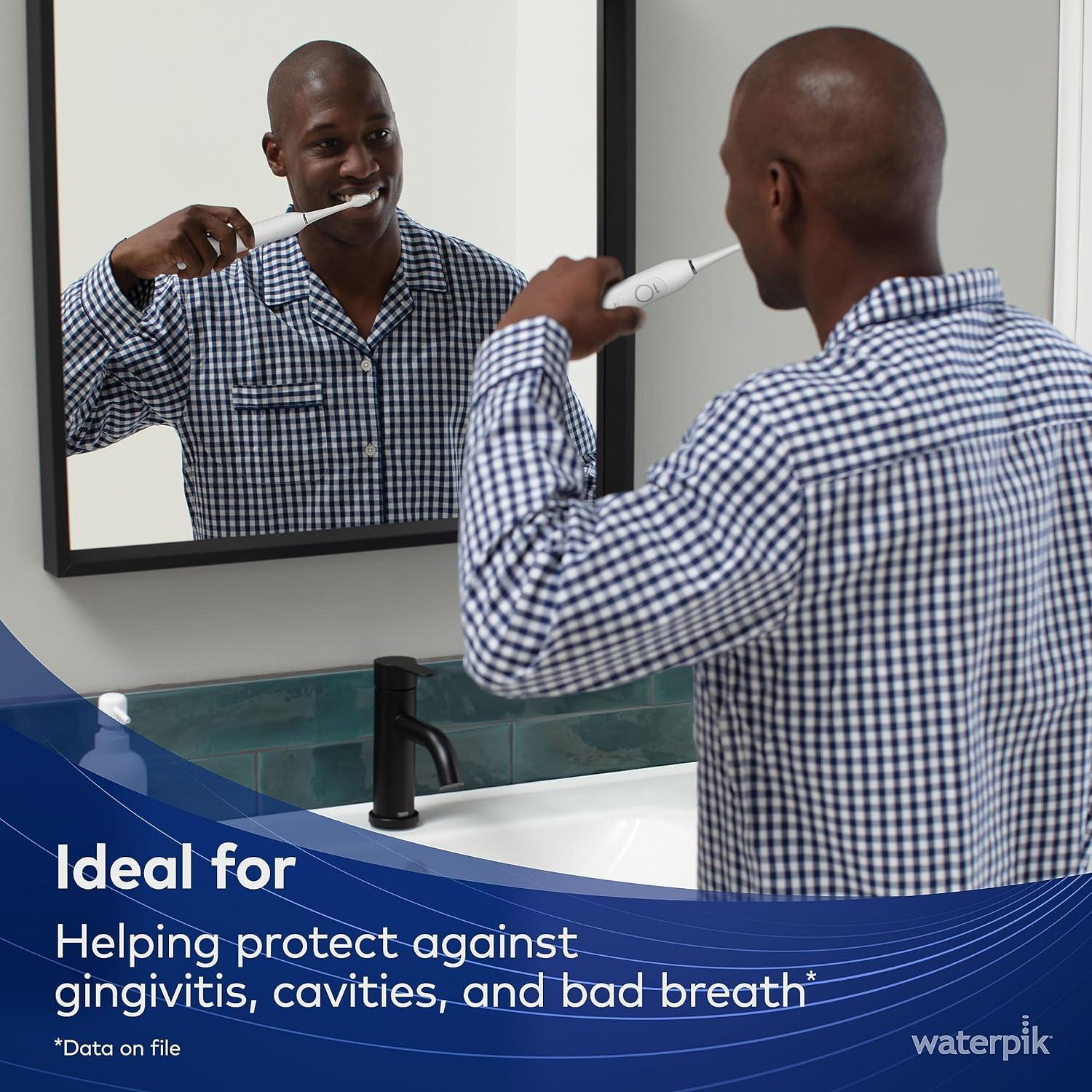 Cepillo de dientes eléctrico Waterpik Sensonic STW-03W020 blanco