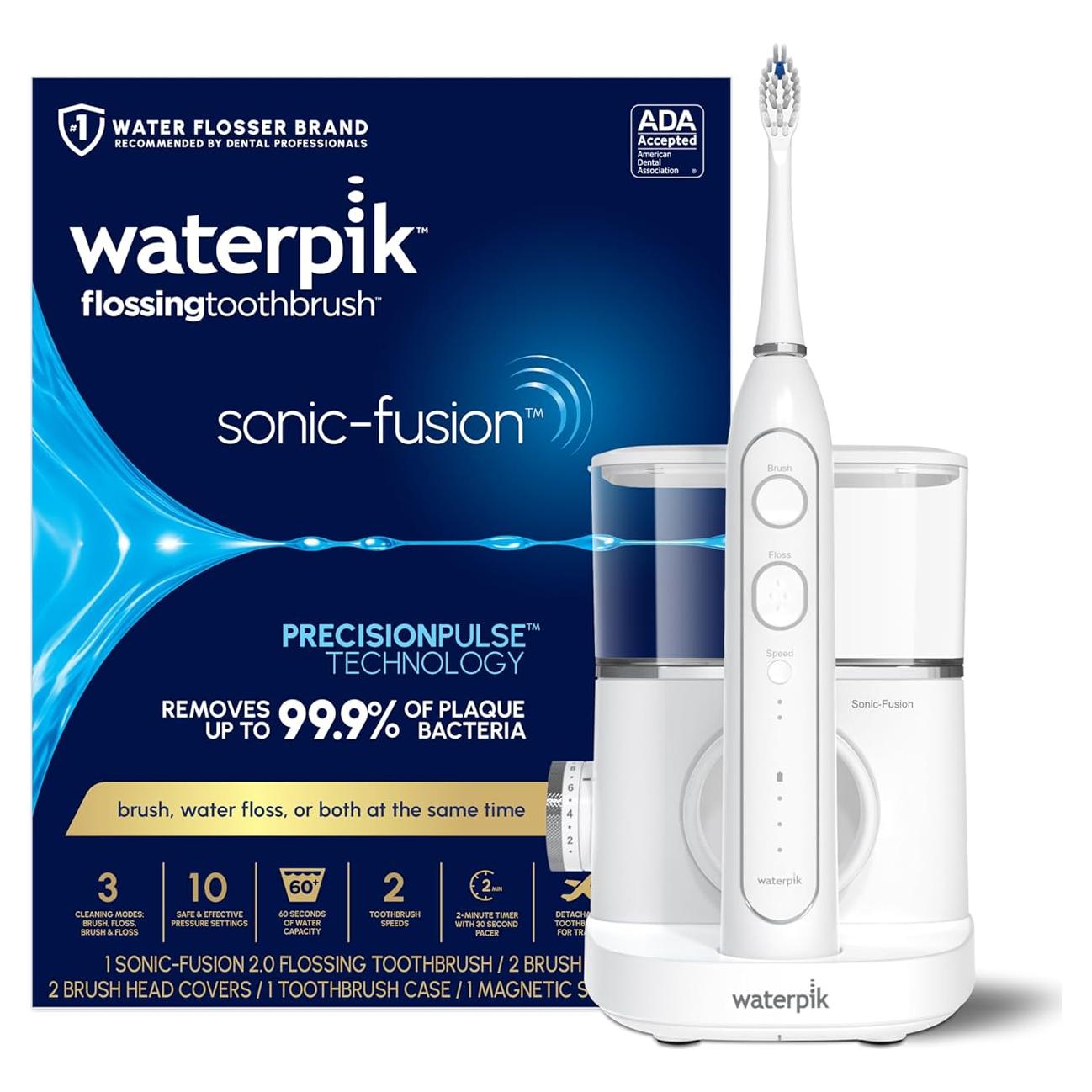 Cepillo de dientes eléctrico Waterpik Sonic-Fusion 2.0 Blanco