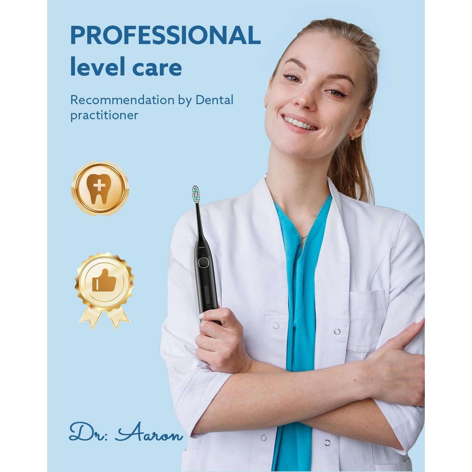 Cepillo de Dientes Eléctrico OPERAN Sónico Recargable 40,000 VPM