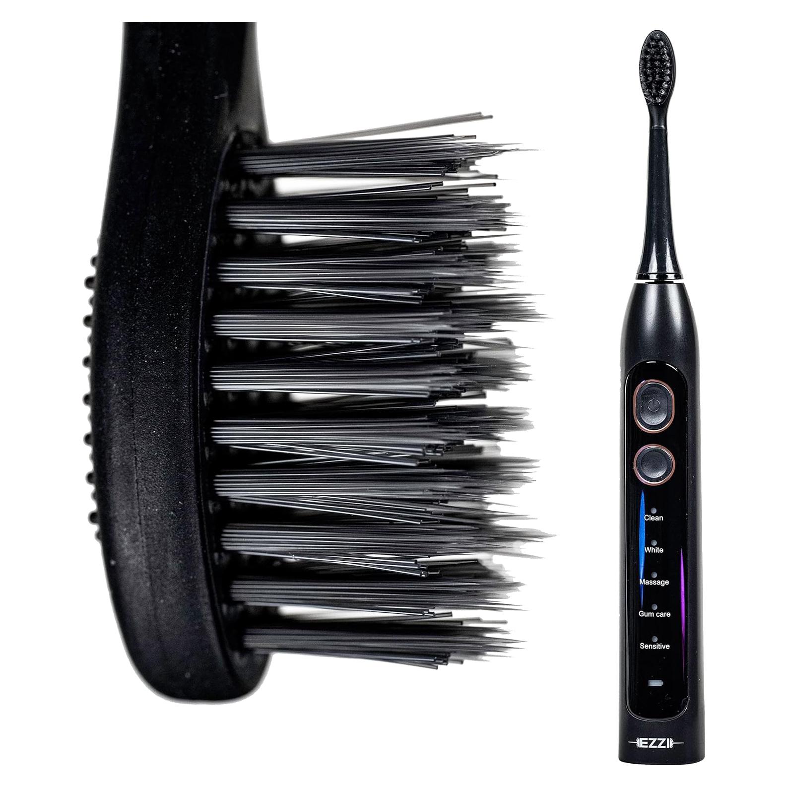 Cepillo de Dientes Eléctrico EZZI ST2101 | Cerdas Suaves | 42,000 VPM