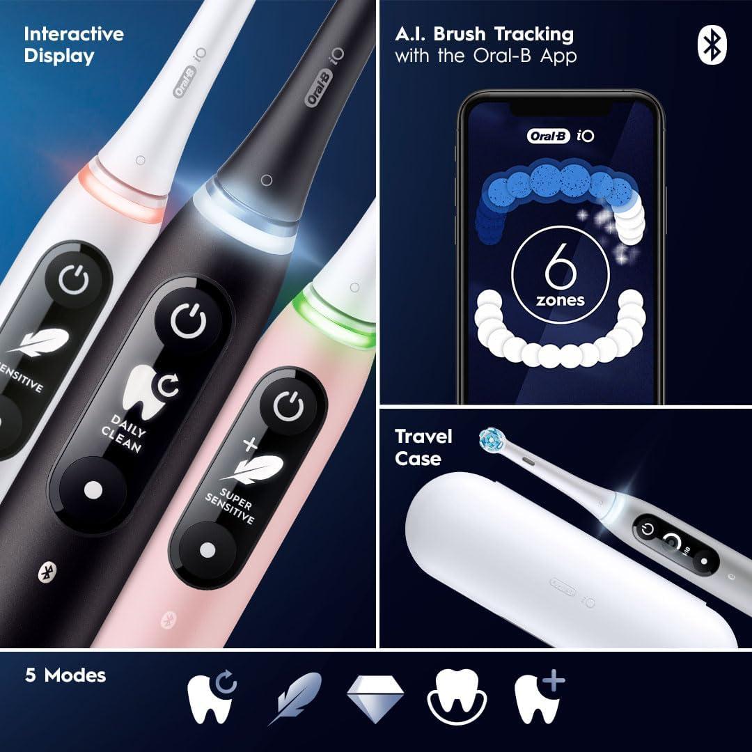 Cepillo de dientes eléctrico Oral-B iO Series 6 con sensor de presión