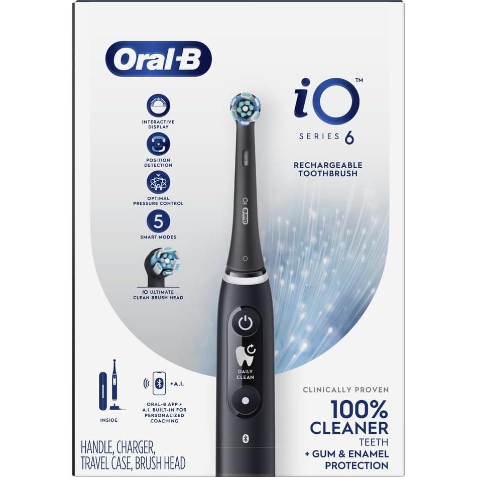 Cepillo de dientes eléctrico Oral-B iO Series 6 con sensor de presión
