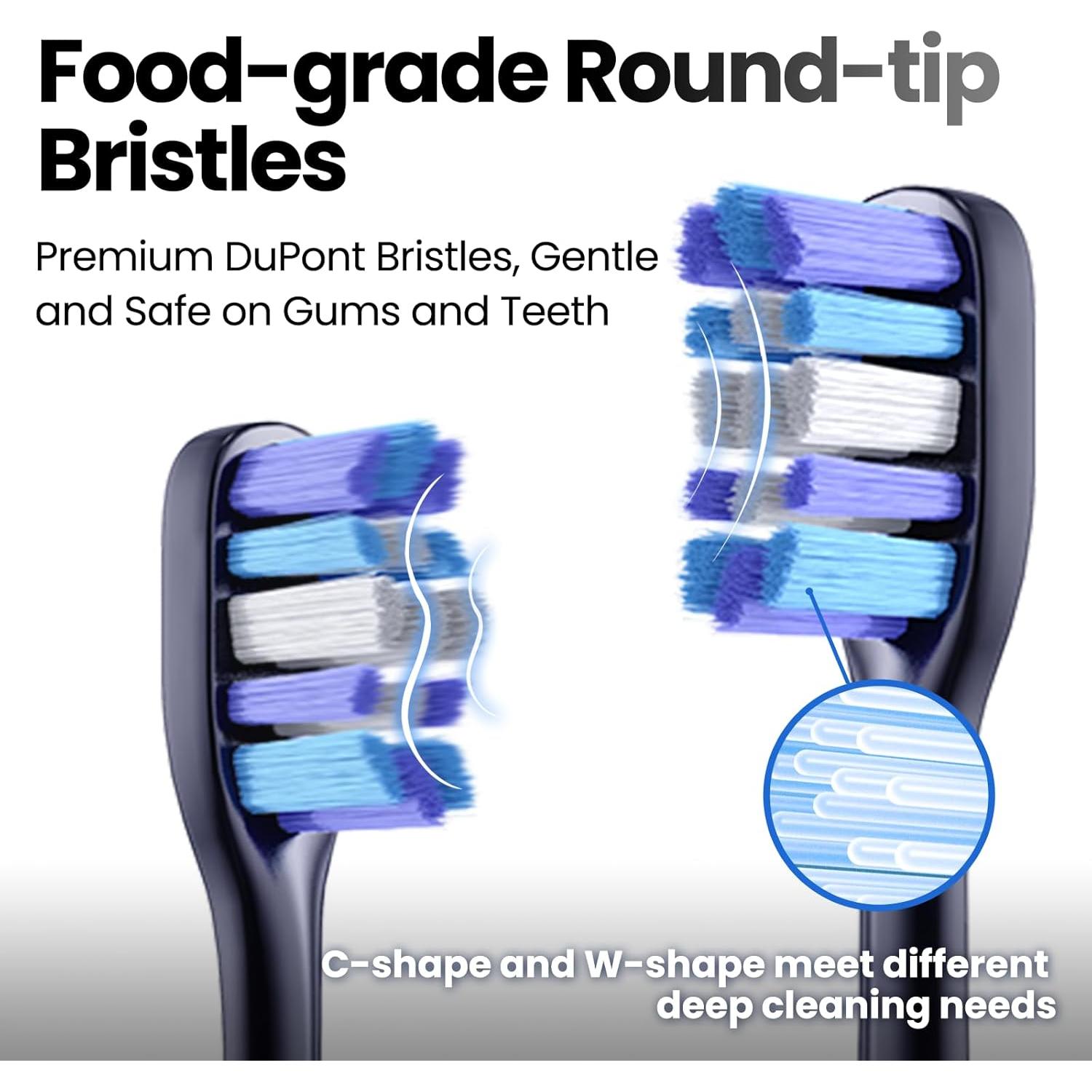 Cepillo de Dientes Eléctrico Sonic Marlincare B10PRO - 5 Modos, 180 Días Batería