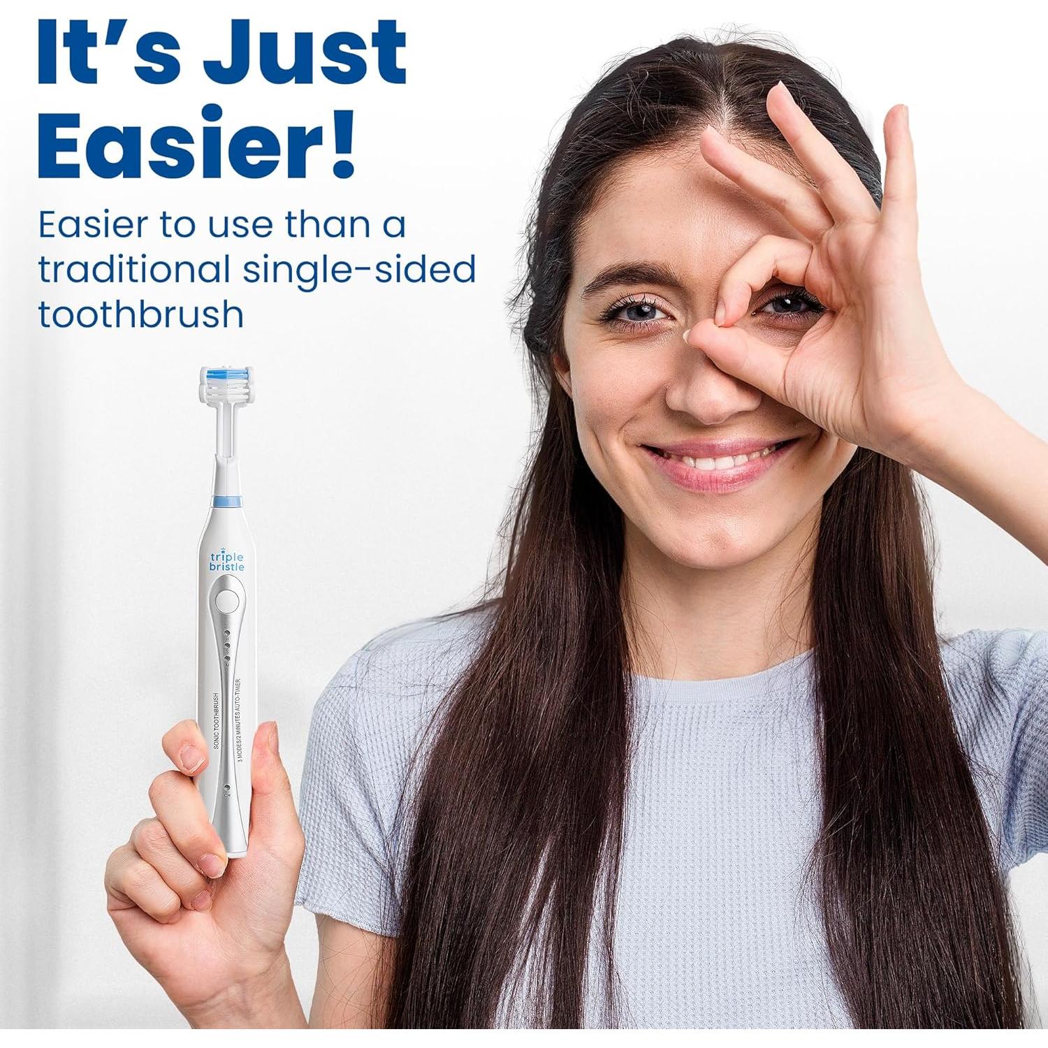 Cepillo de Dientes Sónico Triple Bristle Original - 31,000 VPM