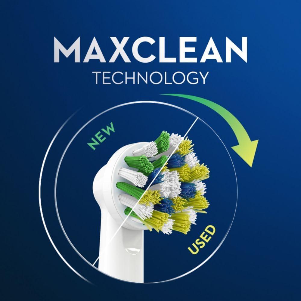 Cabezas de cepillo Oral-B Cross Action, 3 unidades, limpieza superior