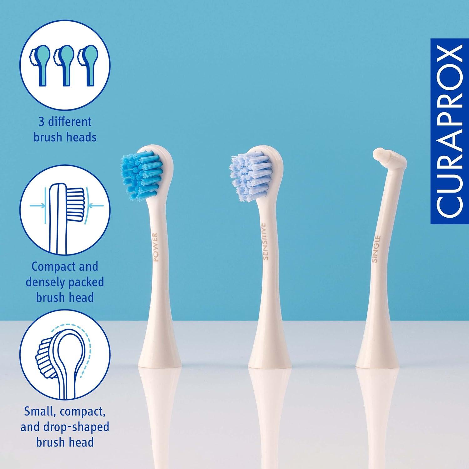 Cepillo de dientes ultrasónico Curaprox Hydrosonic Pro - 3 cabezales