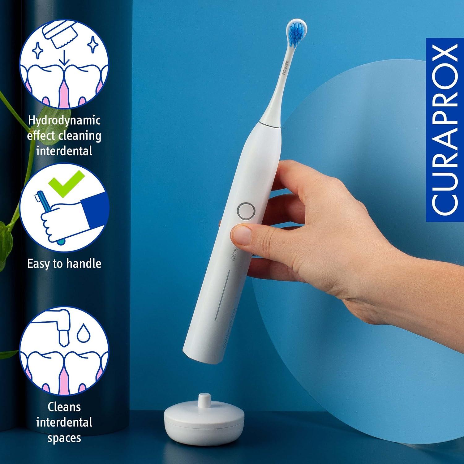 Cepillo de dientes ultrasónico Curaprox Hydrosonic Pro - 3 cabezales