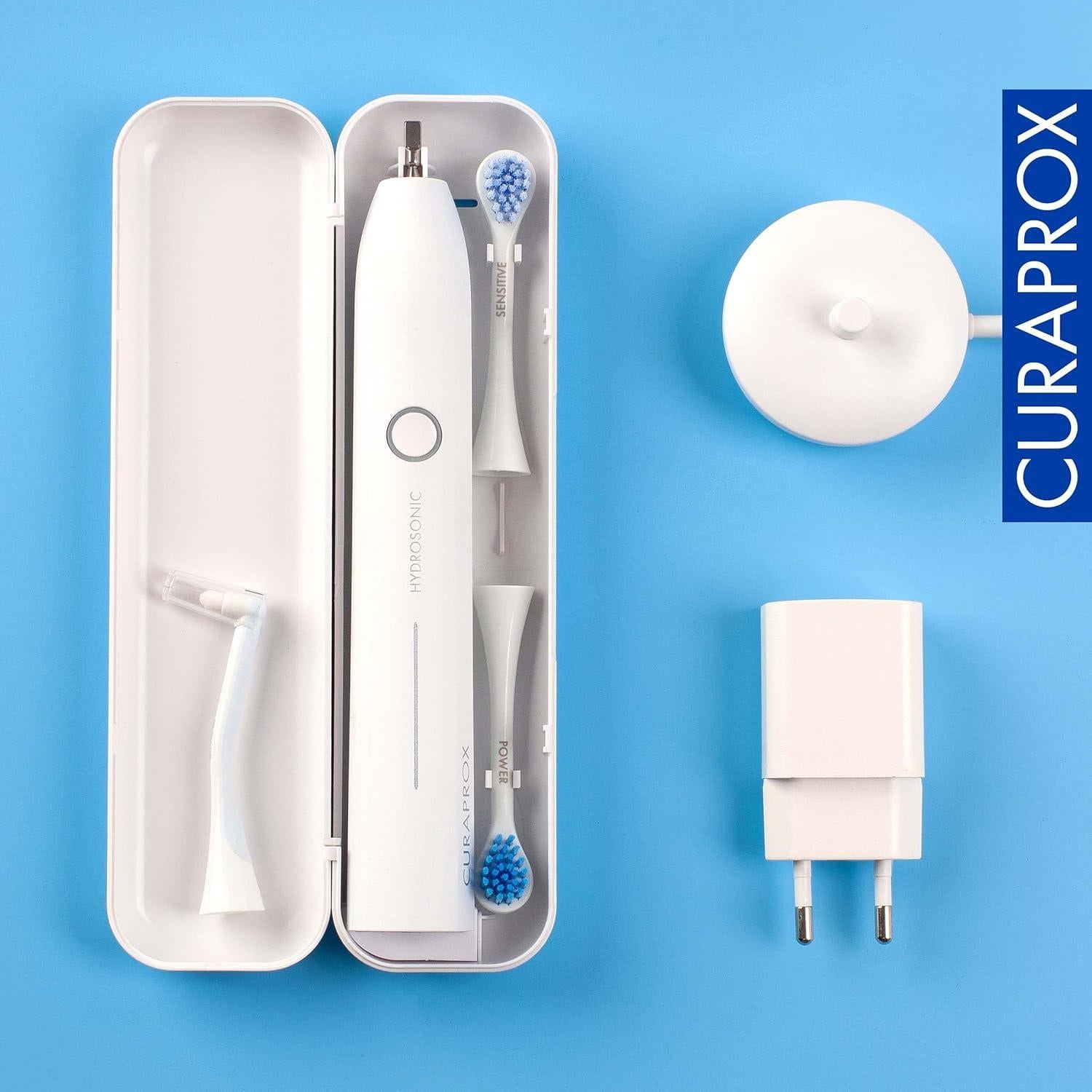 Cepillo de dientes ultrasónico Curaprox Hydrosonic Pro - 3 cabezales
