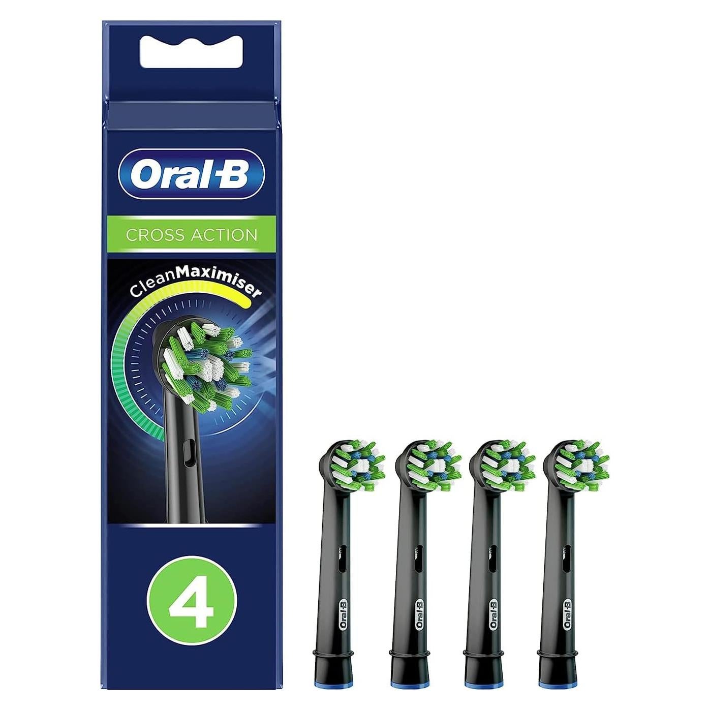 Cabezal de cepillo eléctrico Oral-B Crossaction 4 unidades