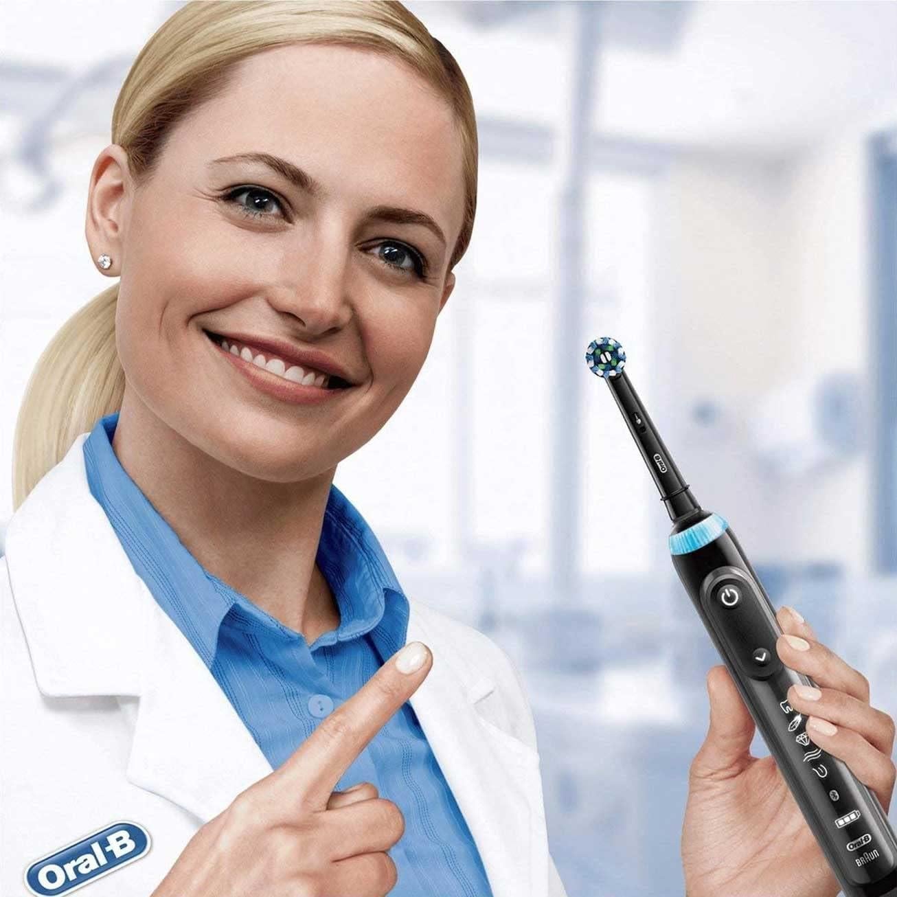 Cabezal de cepillo eléctrico Oral-B Crossaction 4 unidades