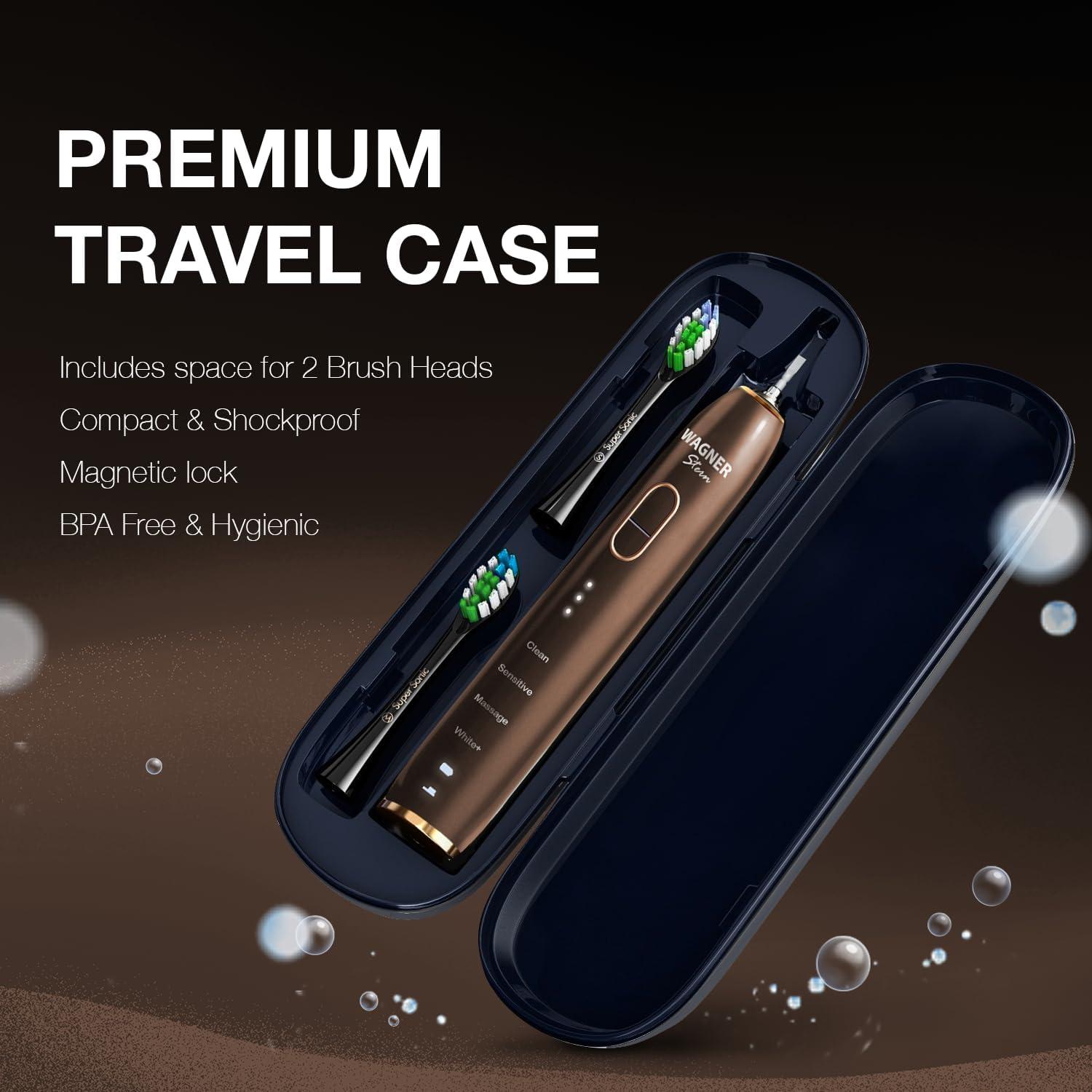 Cepillo de Dientes Eléctrico Wagner Stern WT8700 Blanqueador 4 Modos