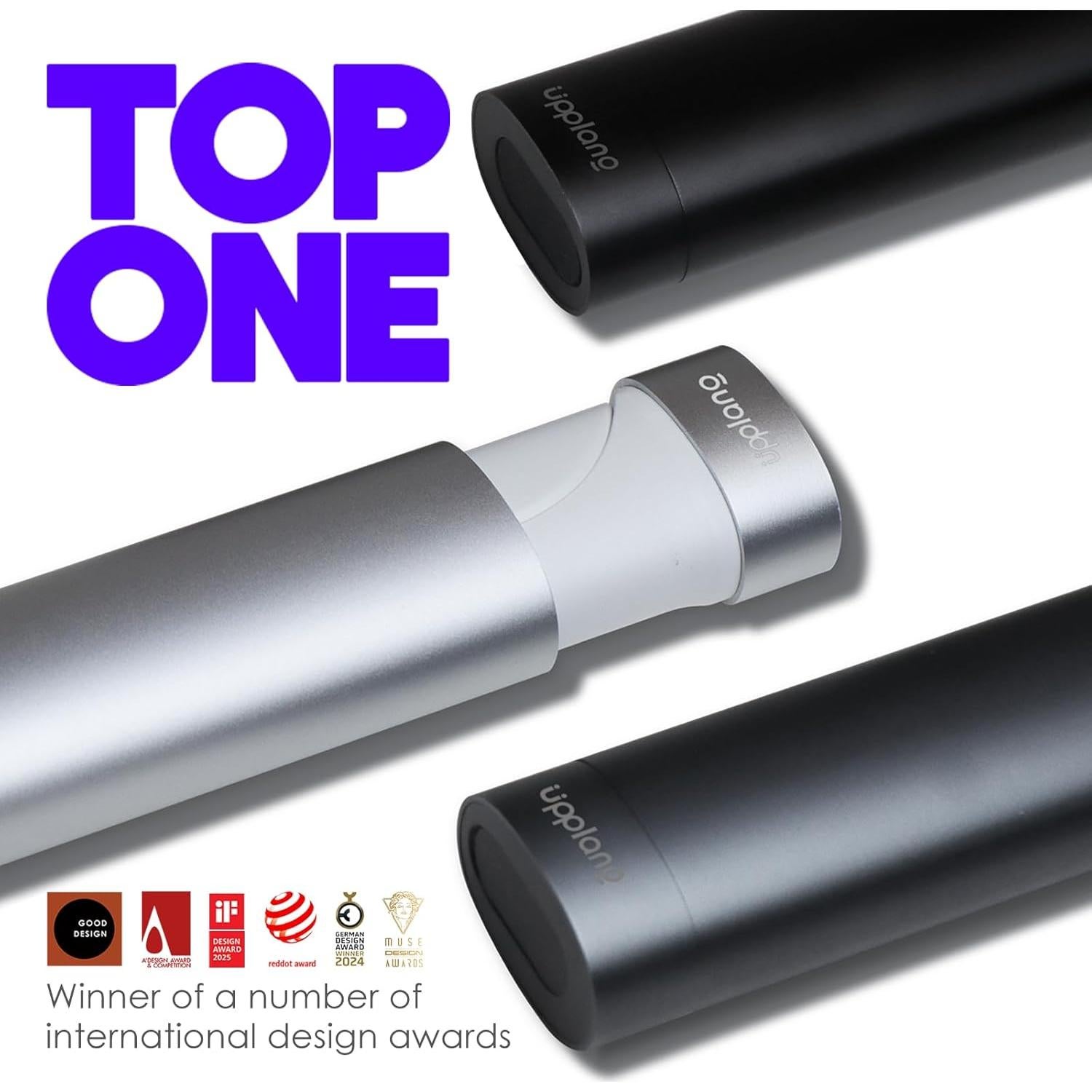 Cepillo de Dientes Eléctrico Upplang S1 Portátil Gris Pizarra