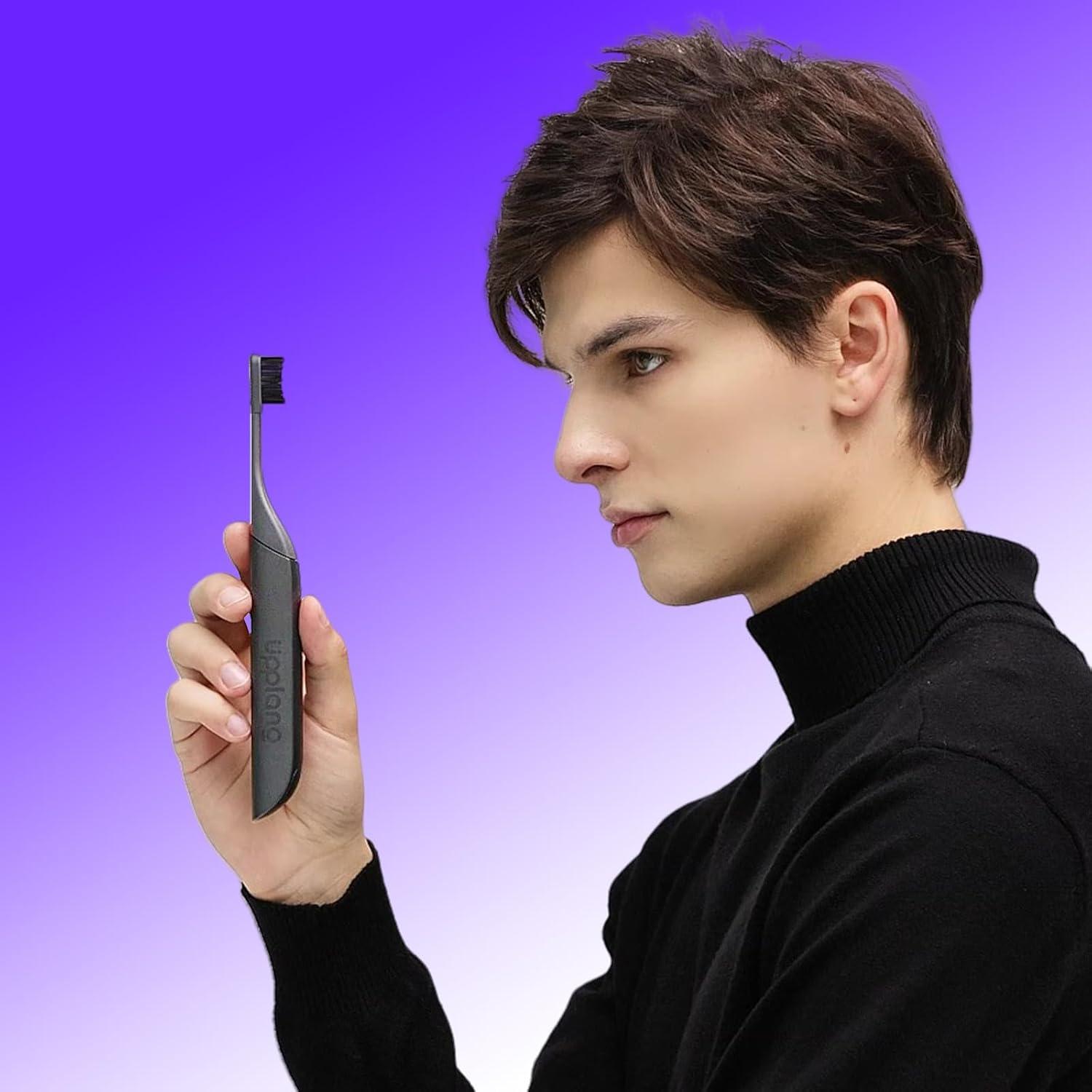 Cepillo de Dientes Eléctrico Upplang S1 Portátil Gris Pizarra