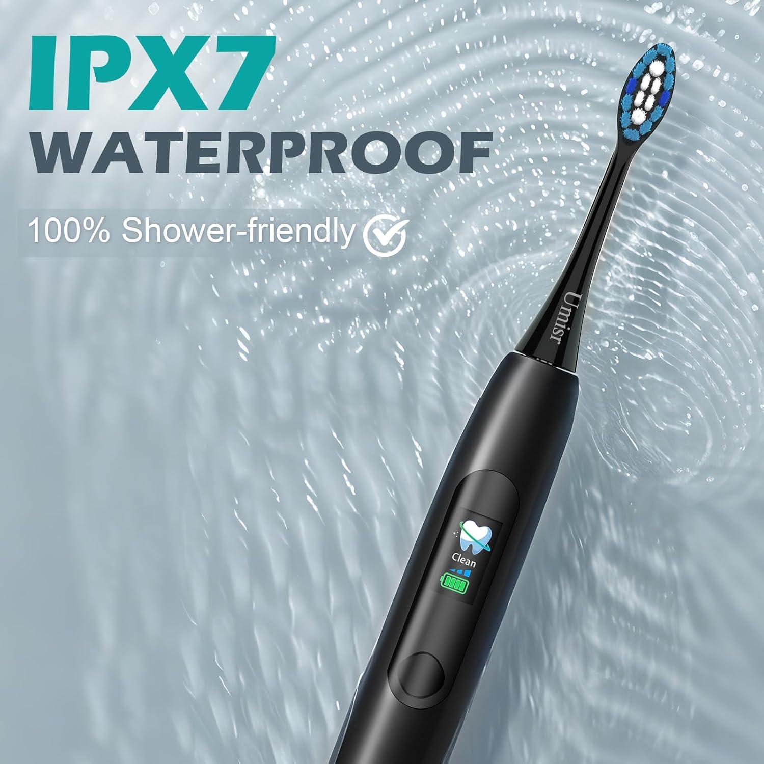 Cepillo de dientes eléctrico Umisr D92 con 5 modos y 90 días de batería
