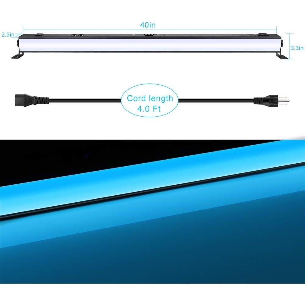 Barra de Luz LED DMX OPPSK 101,6 cm 60W 224 LEDs RGB