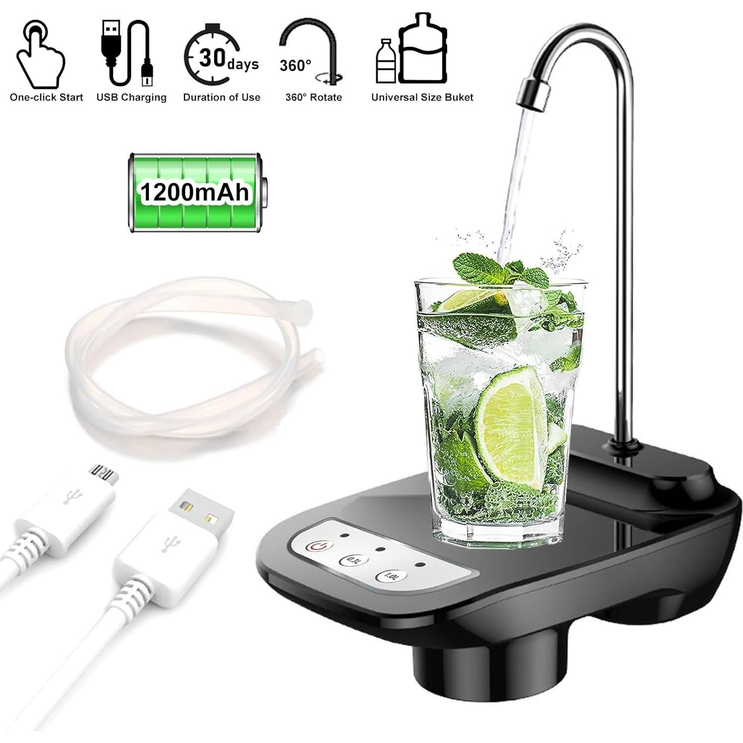 Bomba de agua eléctrica Kytree 5 galones automática