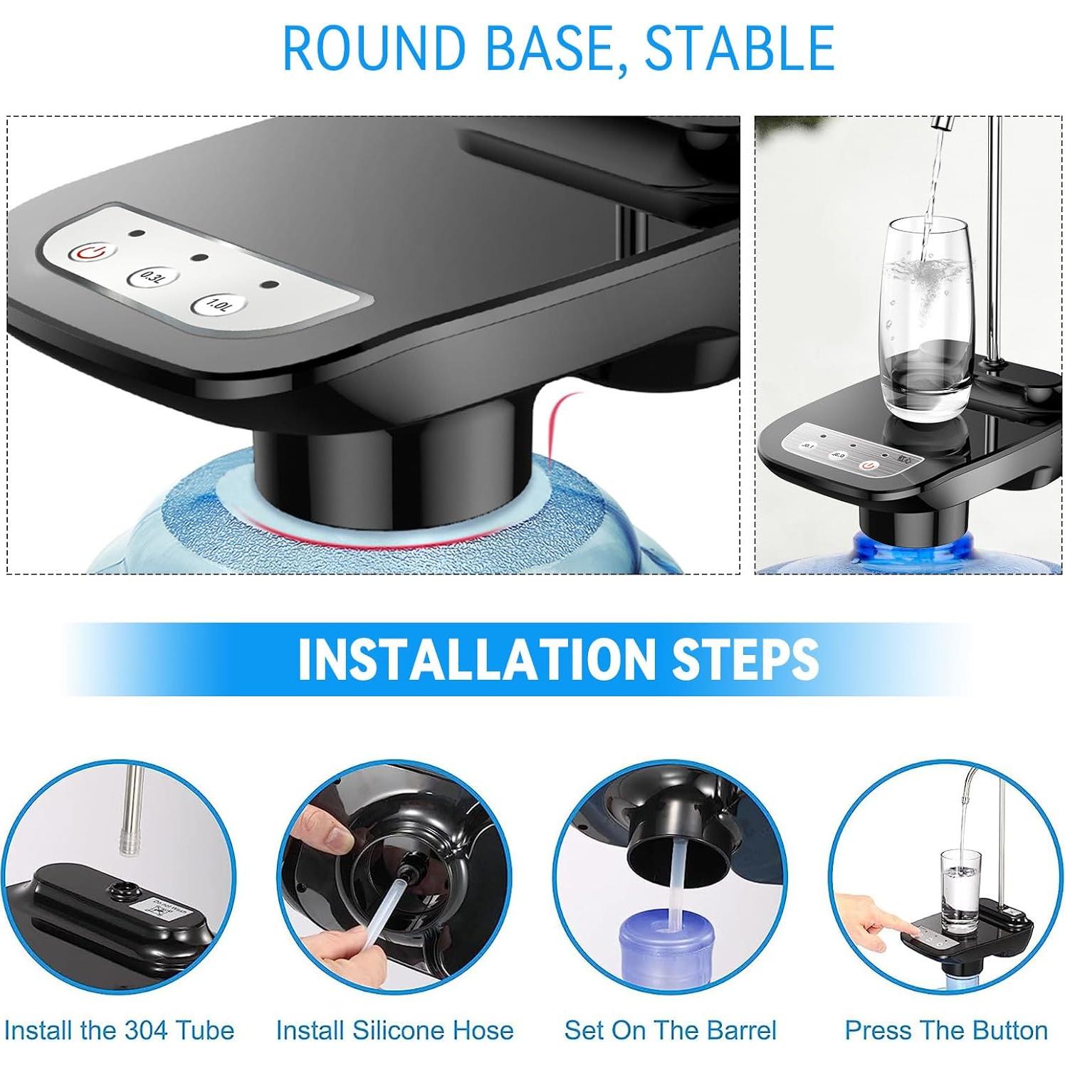 Bomba de agua eléctrica Kytree 5 galones automática