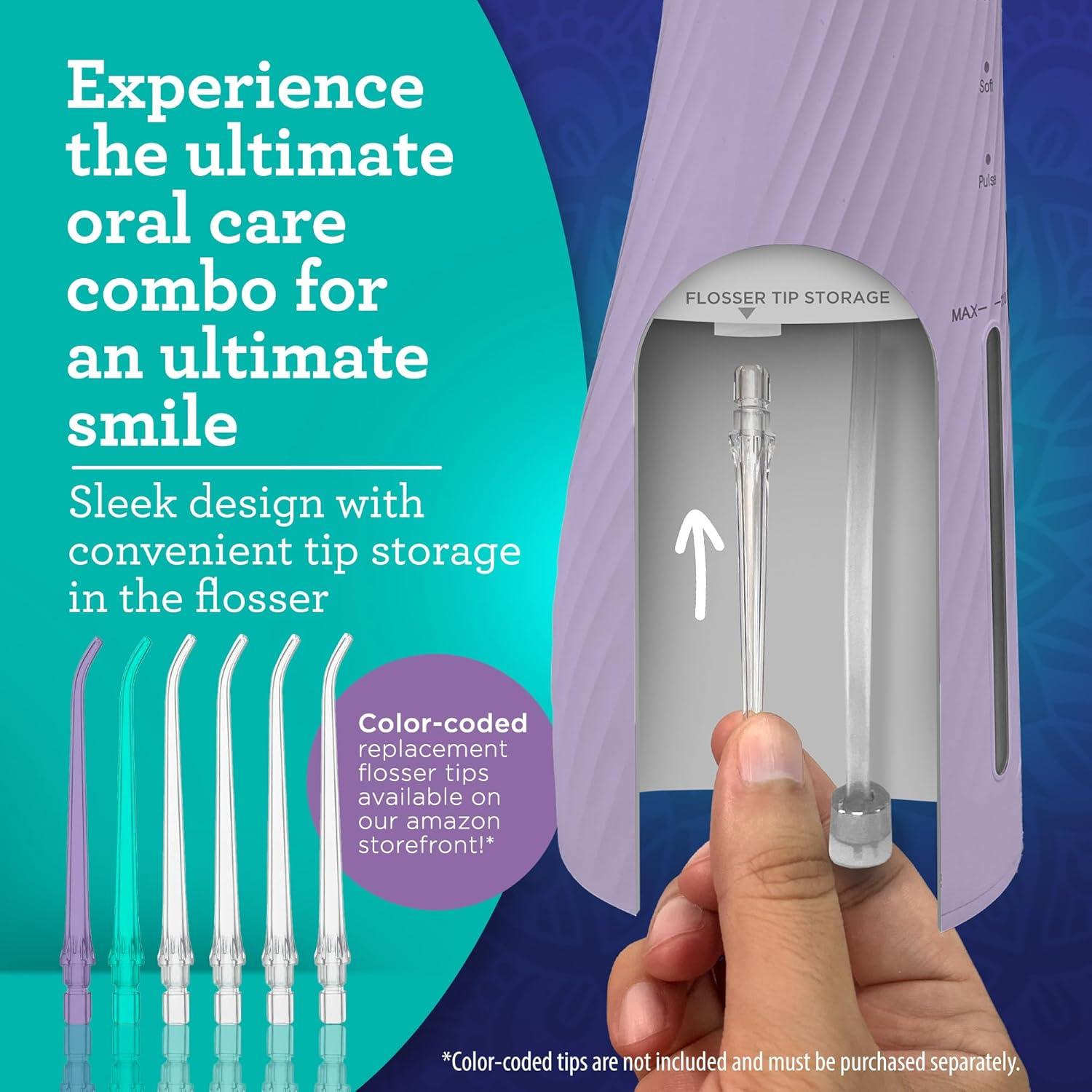 Kit de Cuidado Oral GuruNanda León y Cordero 2.0 - Cepillo Eléctrico y Irrigador