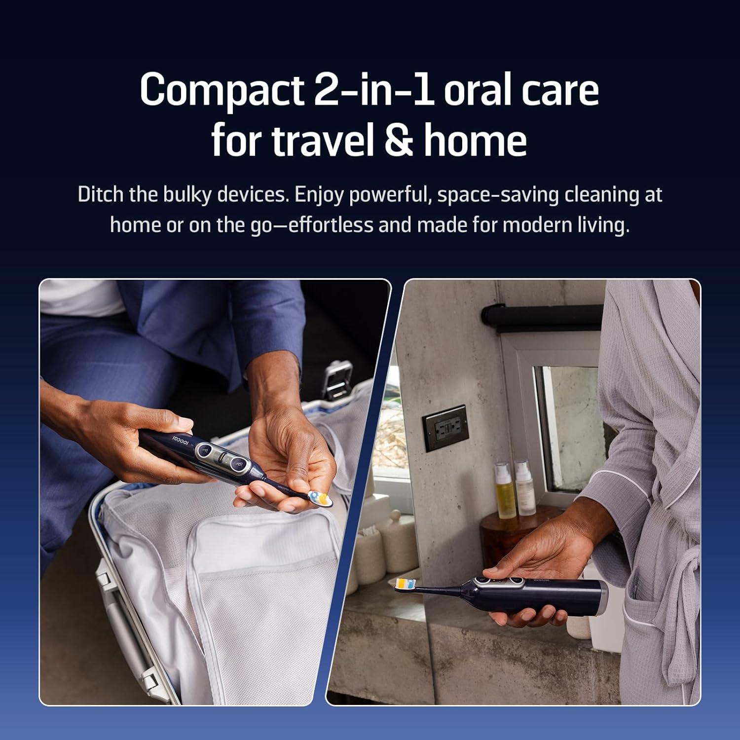 Cepillo de dientes eléctrico Soocas NEOS II con irrigador