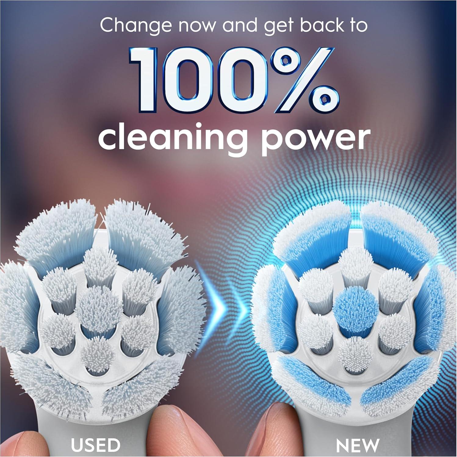 Cabezal de Cepillo Eléctrico Oral-B iO Cuidado Suave - 4 Unidades