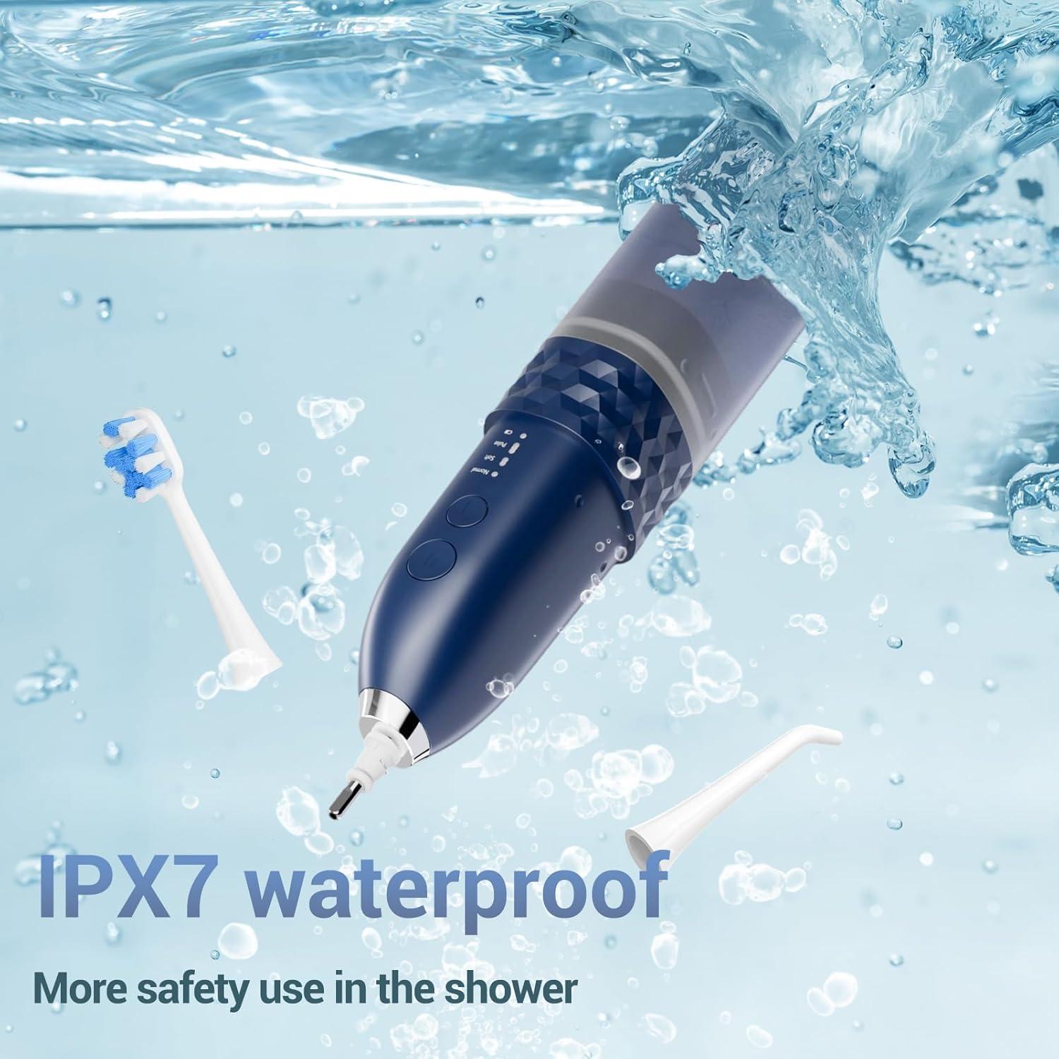 Cepillo de dientes eléctrico 2 en 1 MarchPower XY10 con irrigador