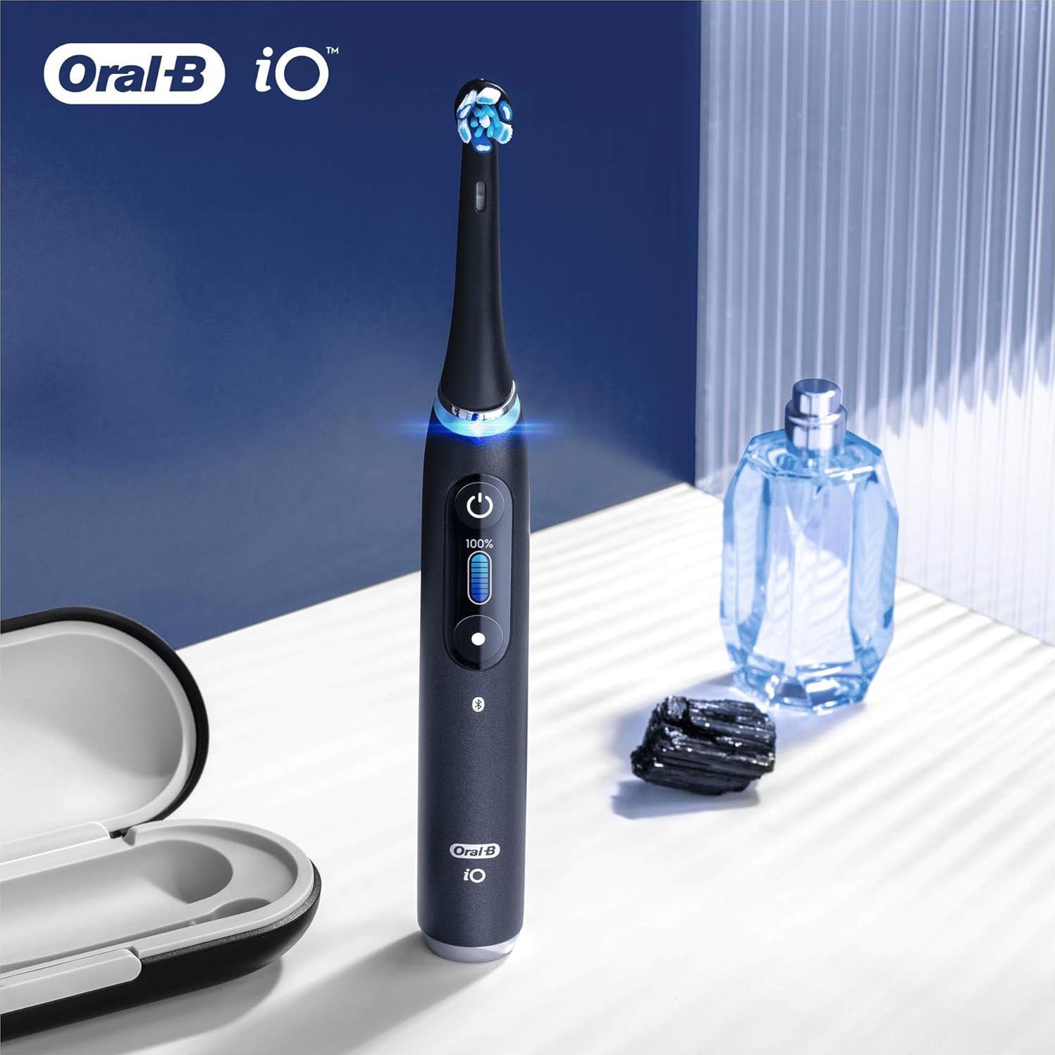 Cabezal de cepillo Oral-B iO Ultimate Clean, 4 unidades, negro