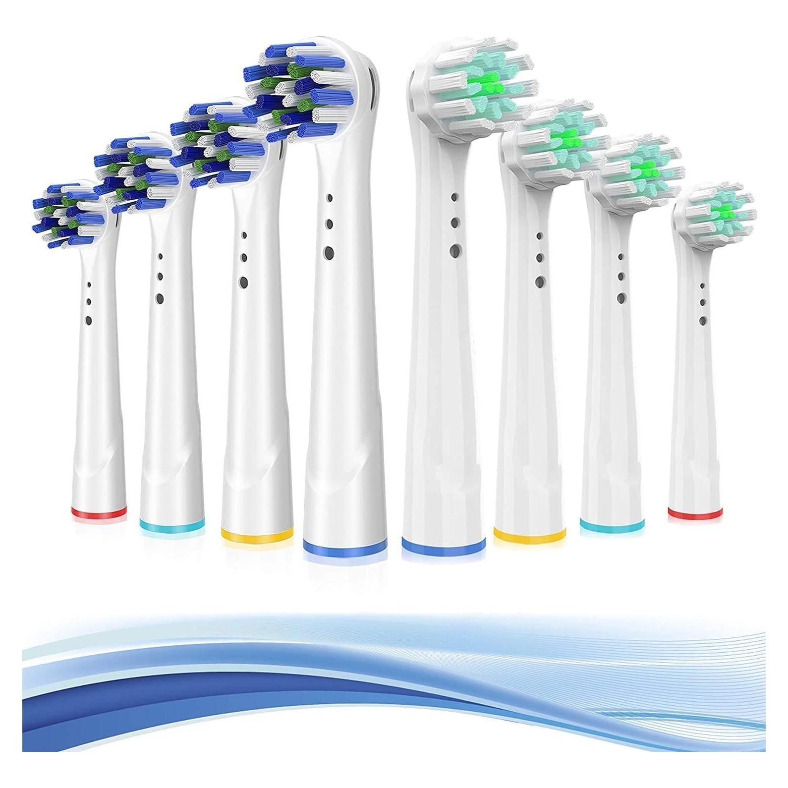 Cabezas de cepillo de dientes TINGOX para Oral B - Paquete de 8
