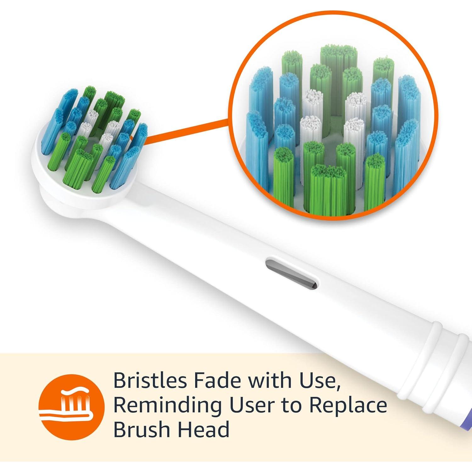 Cabezal de cepillo de dientes eléctrico Amazon Basics 5 unidades