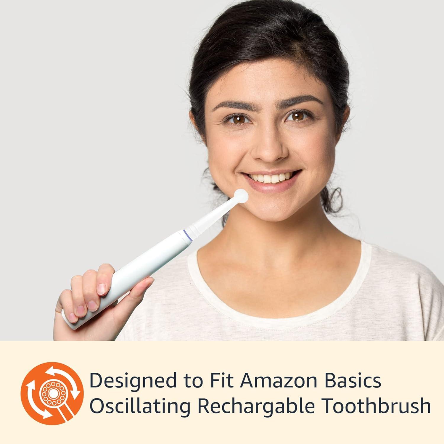 Cabezal de cepillo de dientes eléctrico Amazon Basics 5 unidades