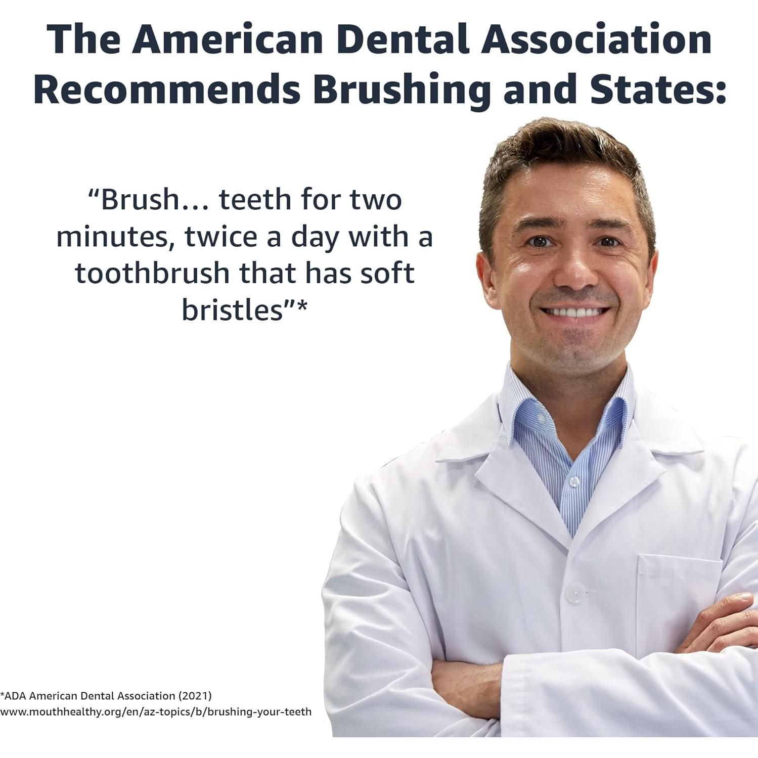 Cabezal de cepillo de dientes eléctrico Amazon Basics 5 unidades