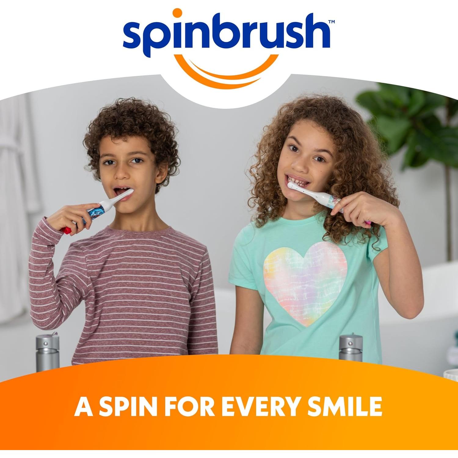 Cepillo de dientes eléctrico Spinbrush Super Mario para niños