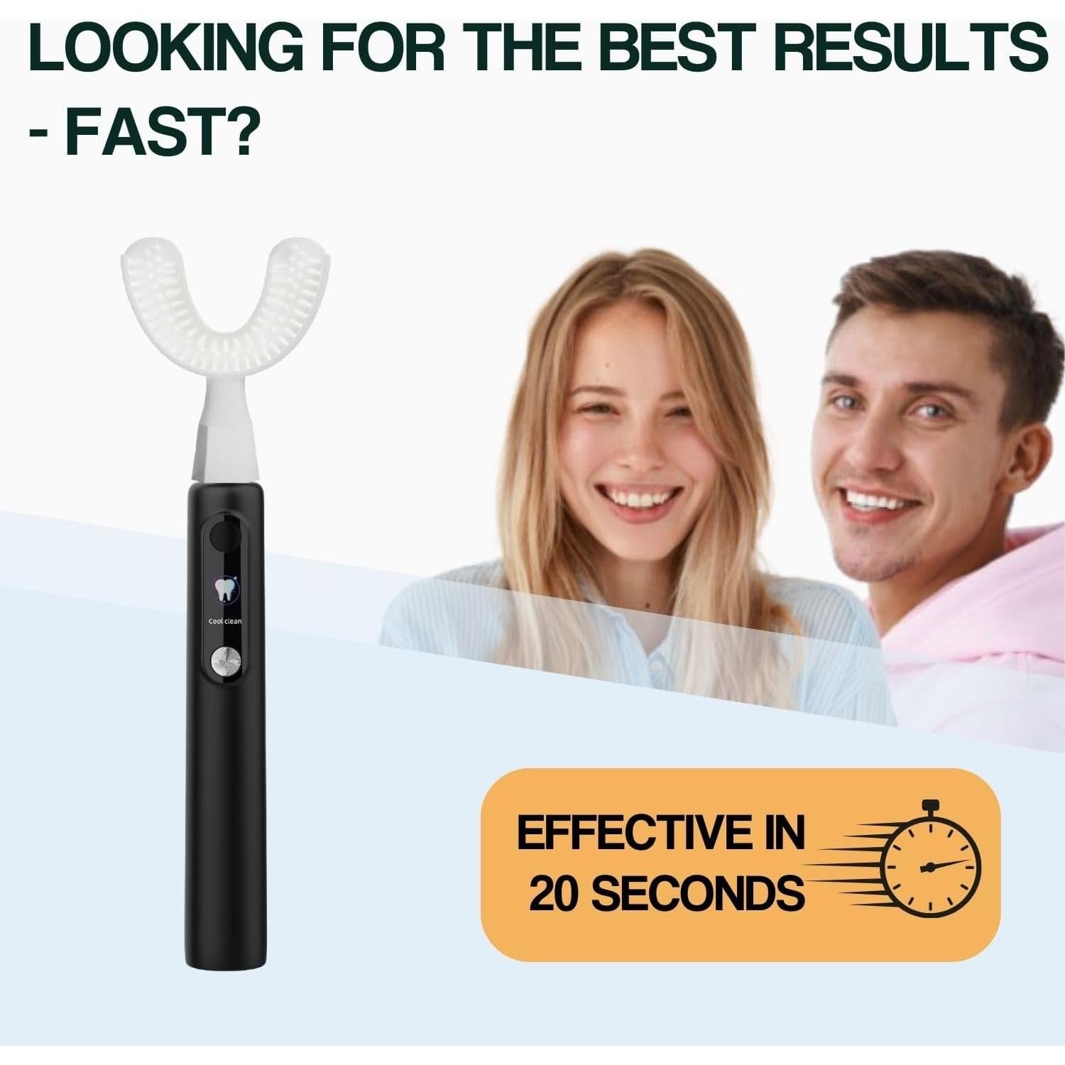 Y-Brush Ultra Premium 2025 - Cepillo de Dientes Sónico 6 Modos