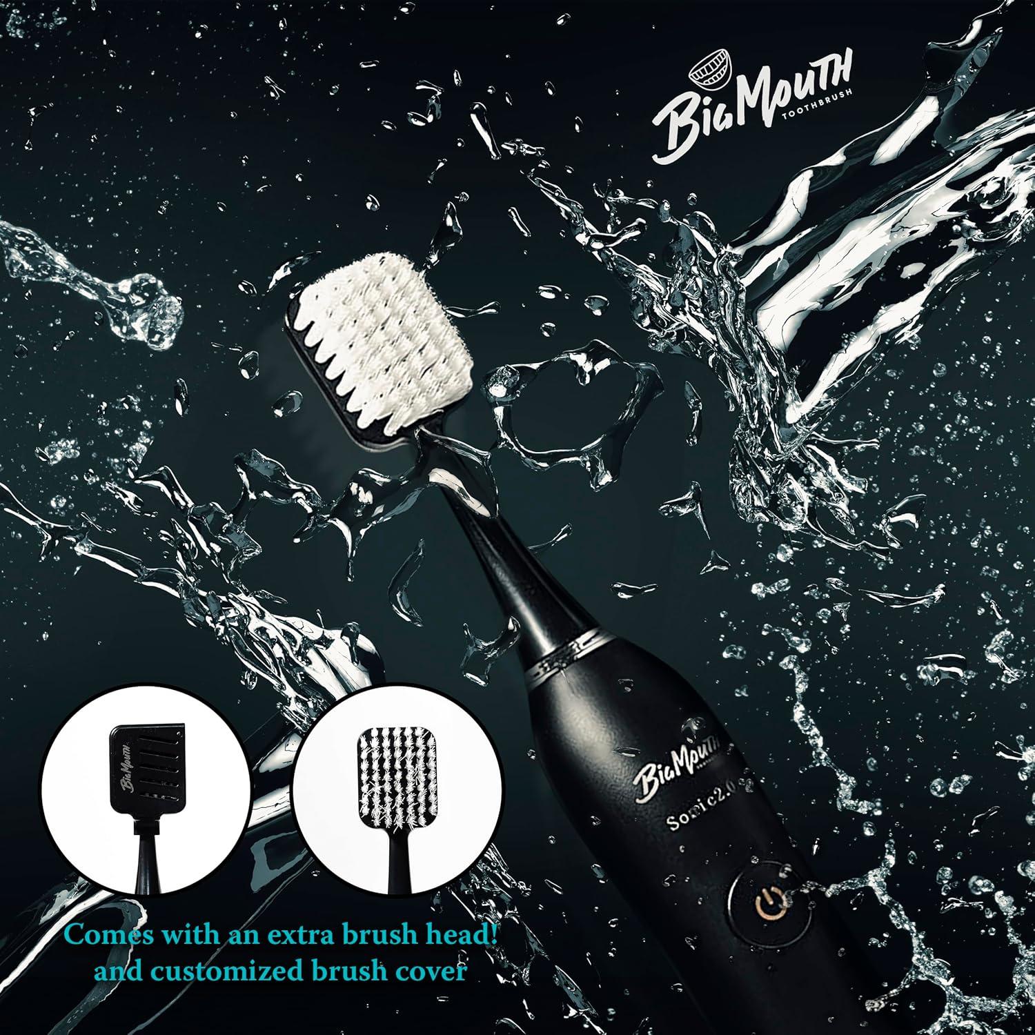 Cepillo de Dientes Eléctrico Big Mouth BM Sonic - 5 Modos, Recargable