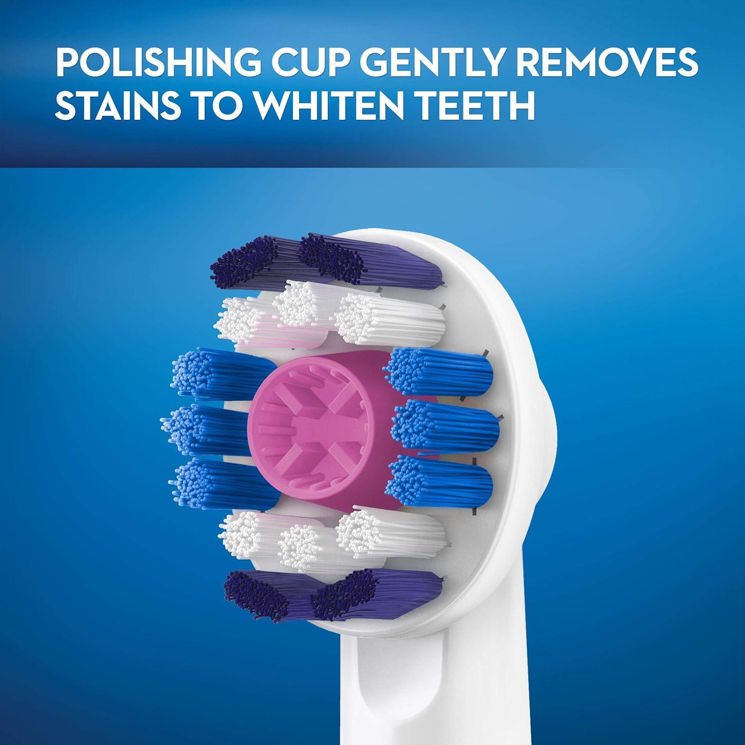 Cabezas de cepillo Oral-B 3D White - 3 unidades para limpieza avanzada